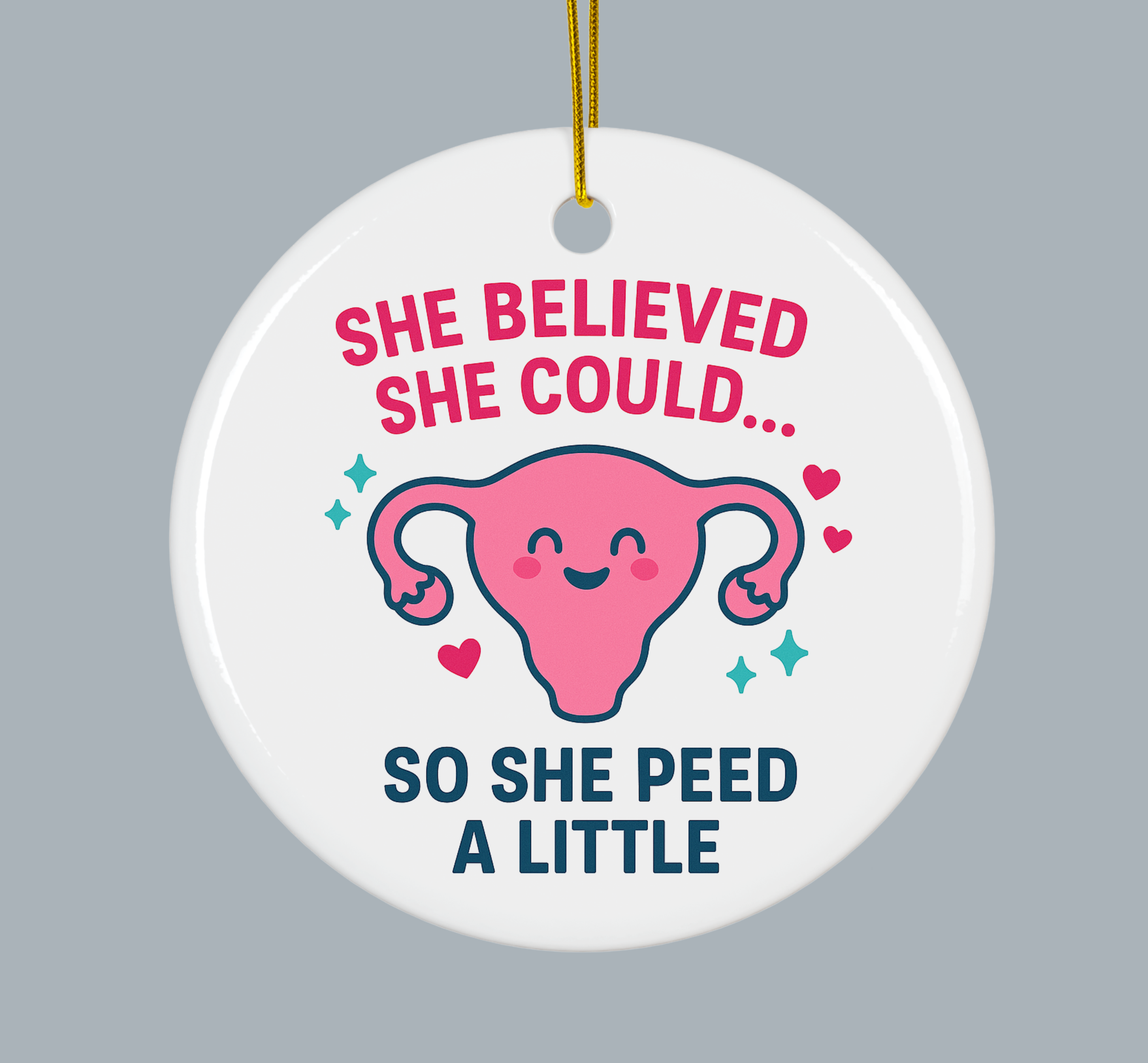 Funny Uterus Ornament