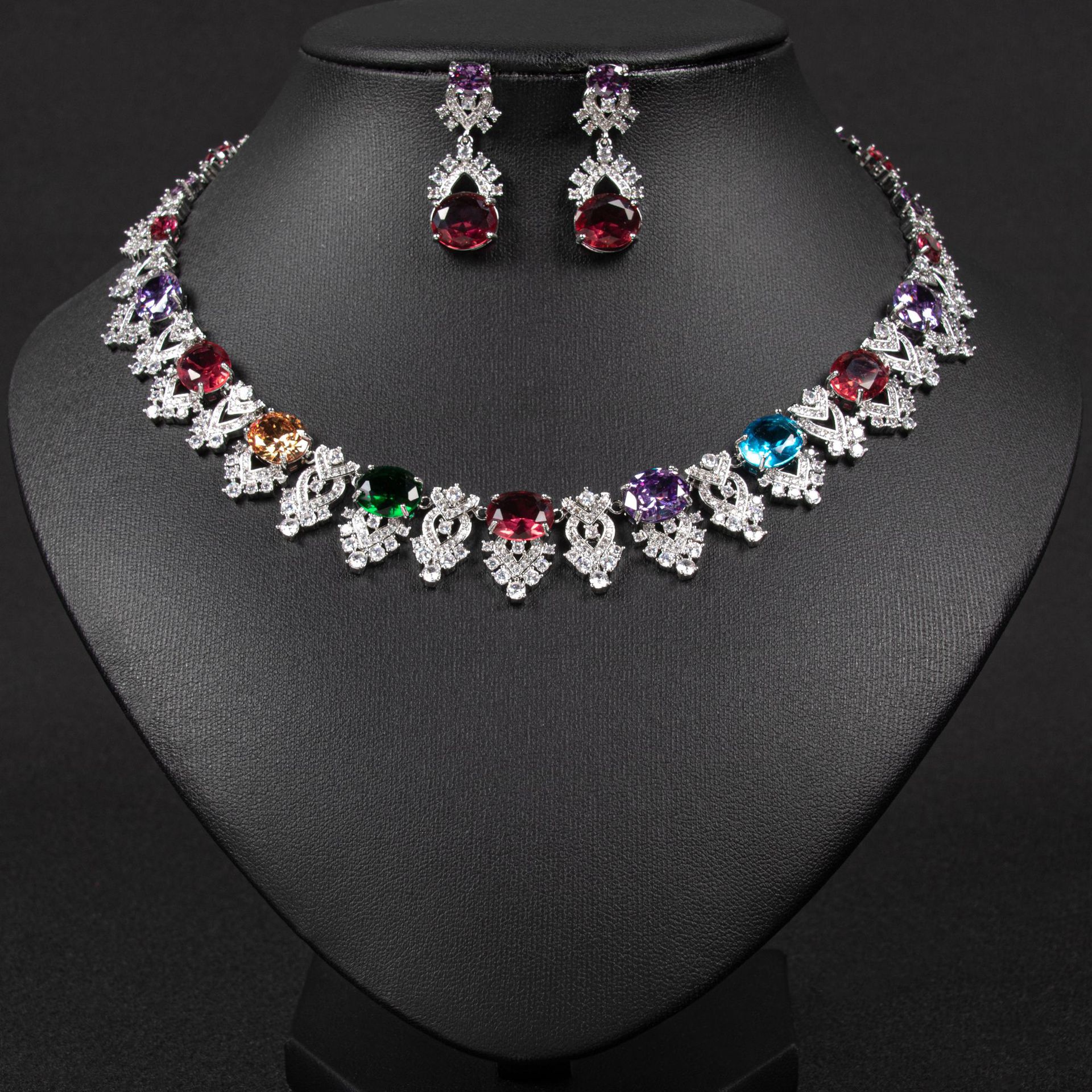 Zircon jewelry set