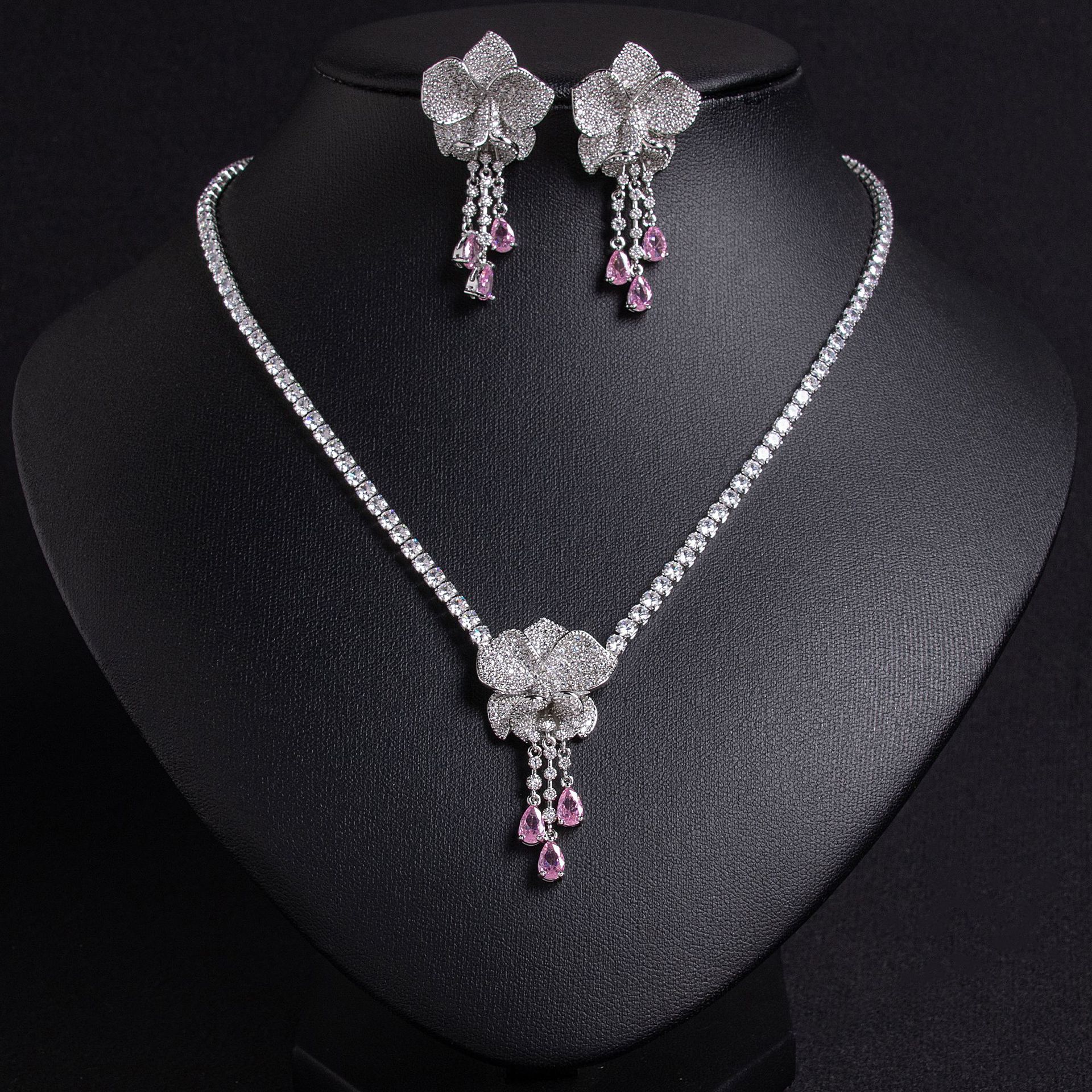 Zircon jewelry set