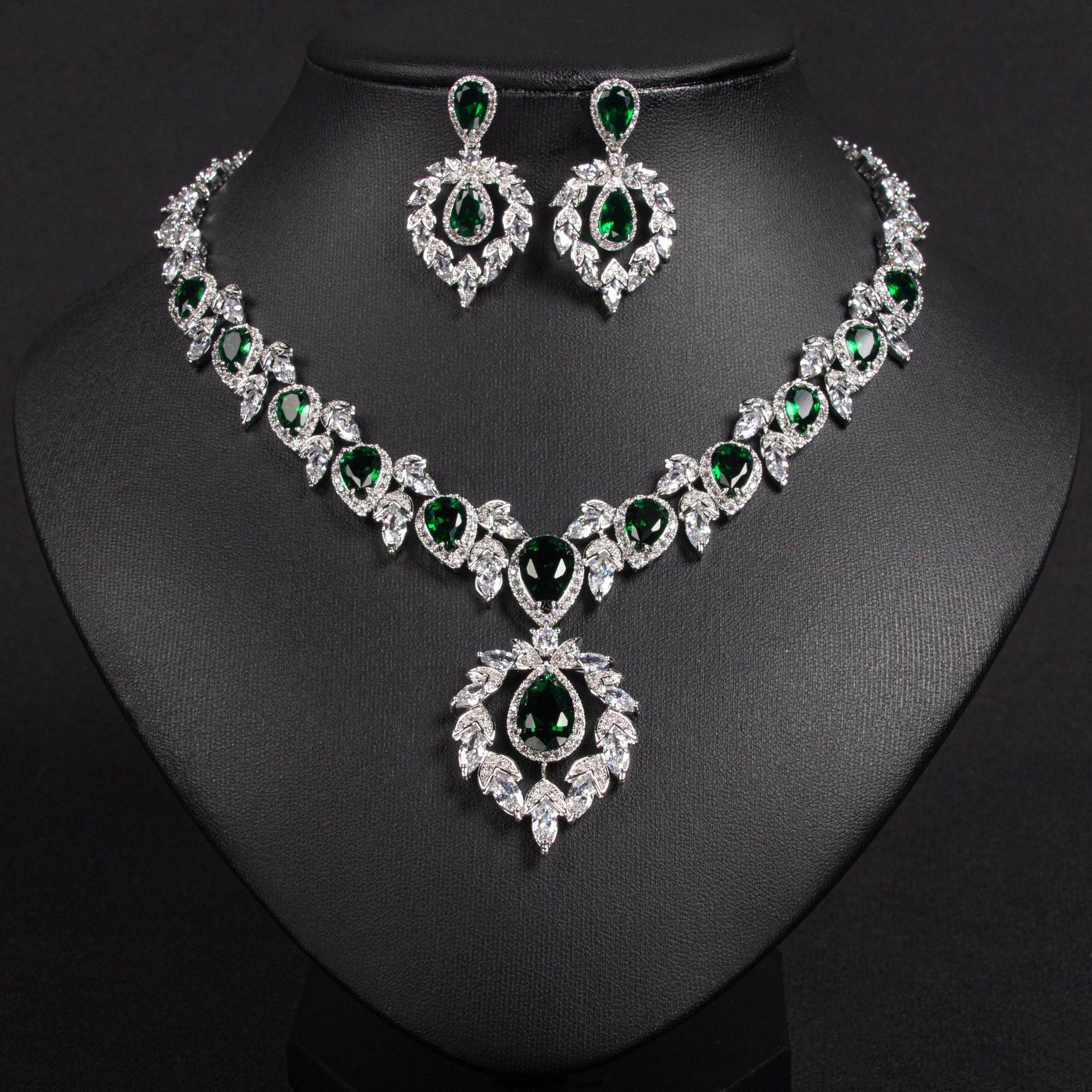 New Luxury Zircon Jewelry Set
