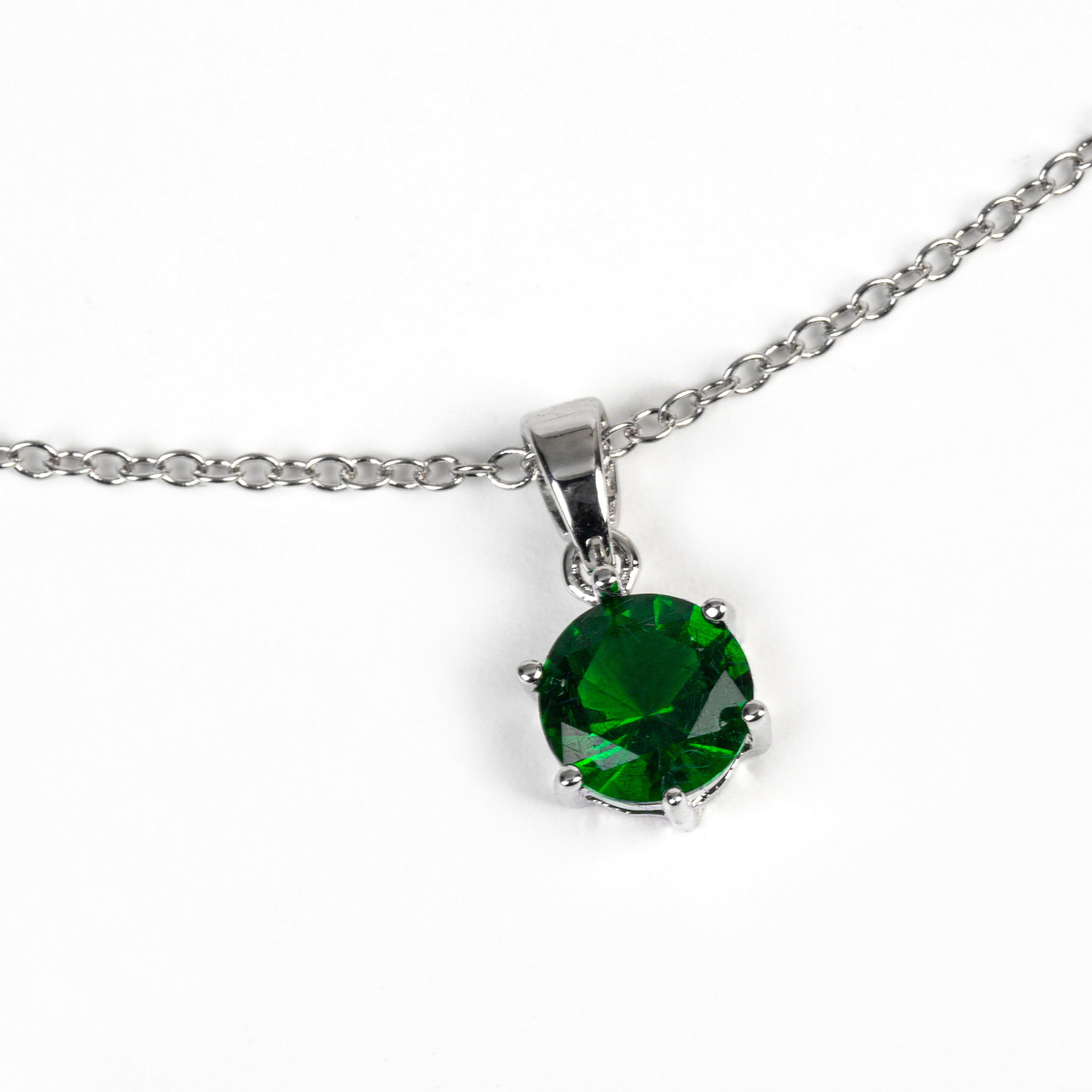 New simple zircon jewelry set