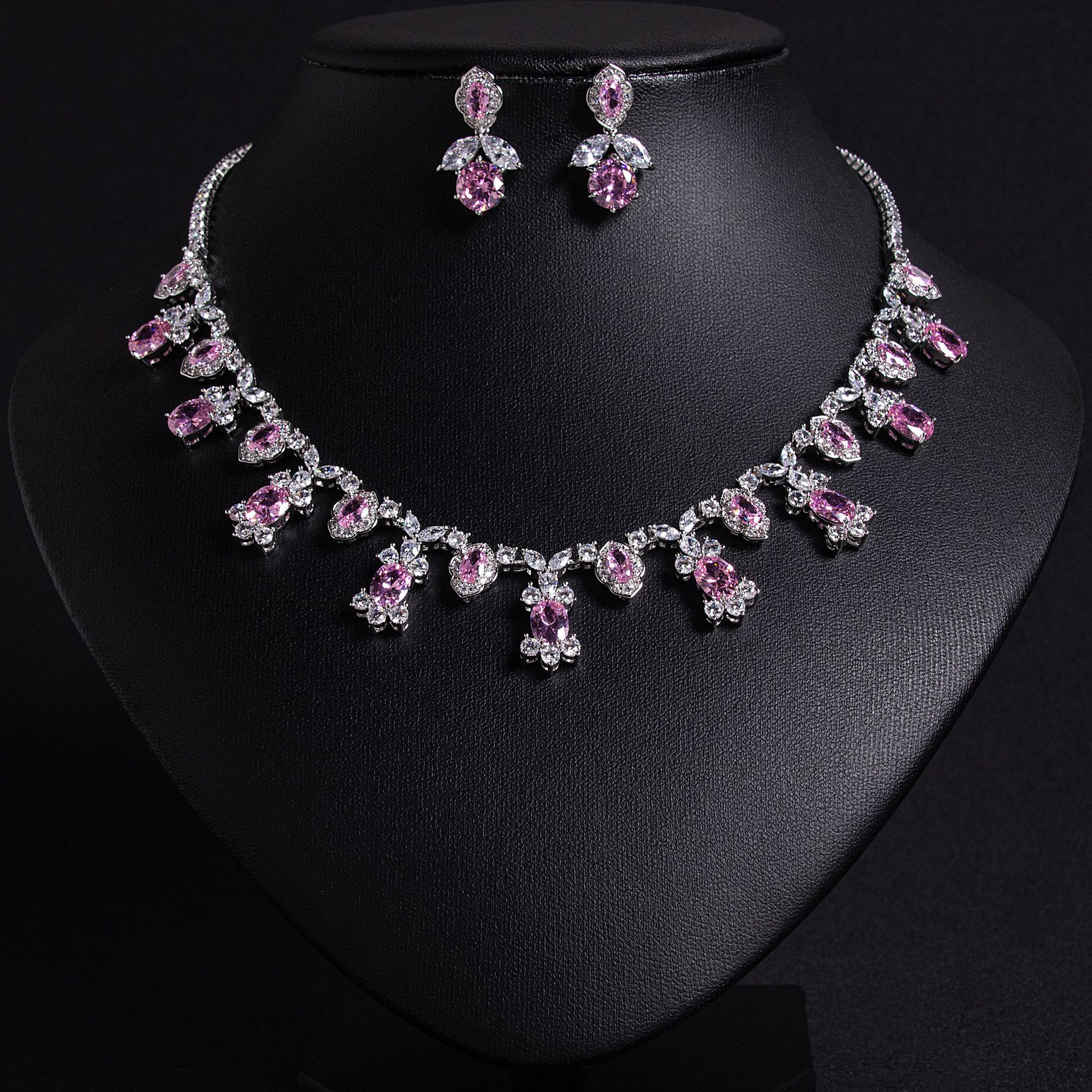 Zircon jewelry set