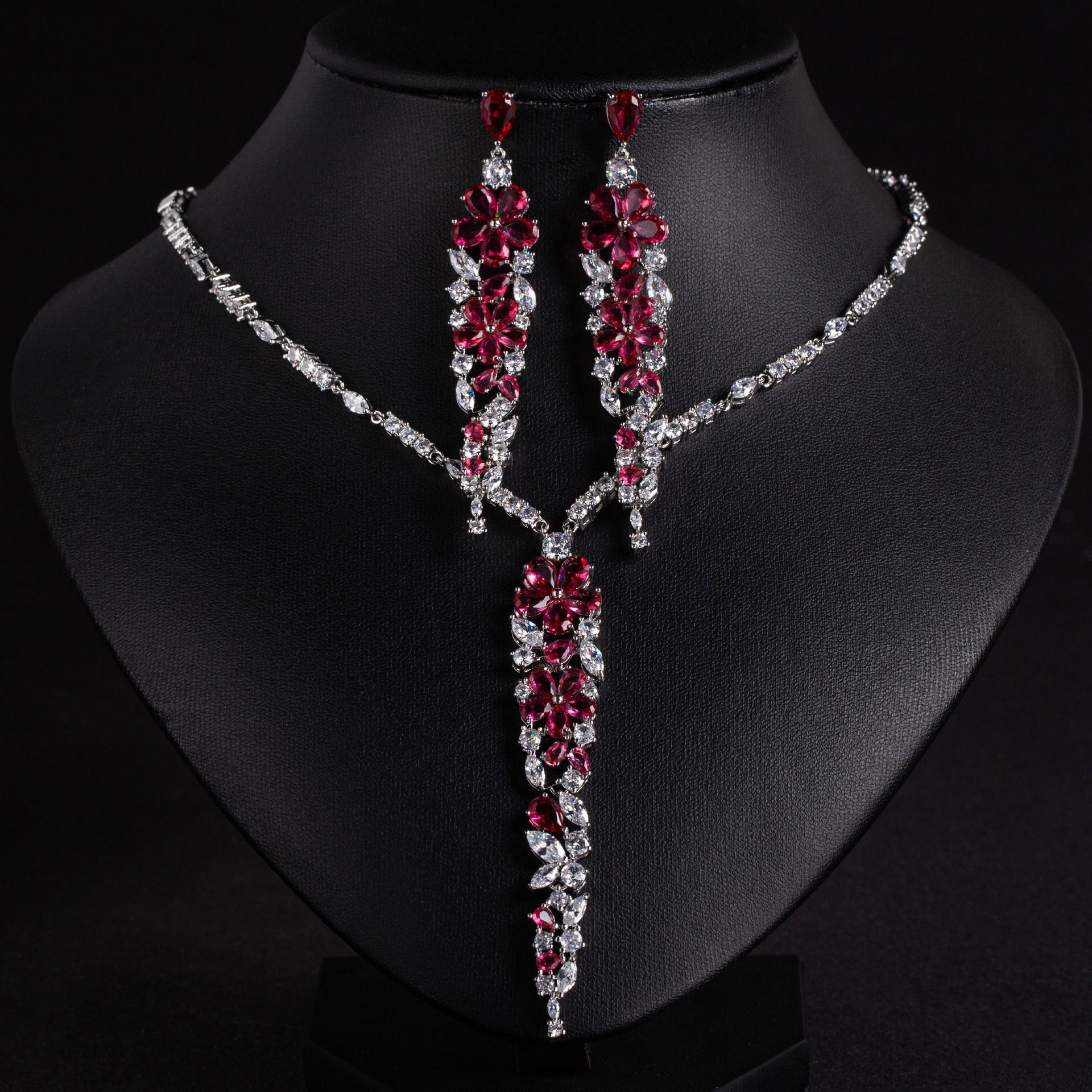 Zircon jewelry set