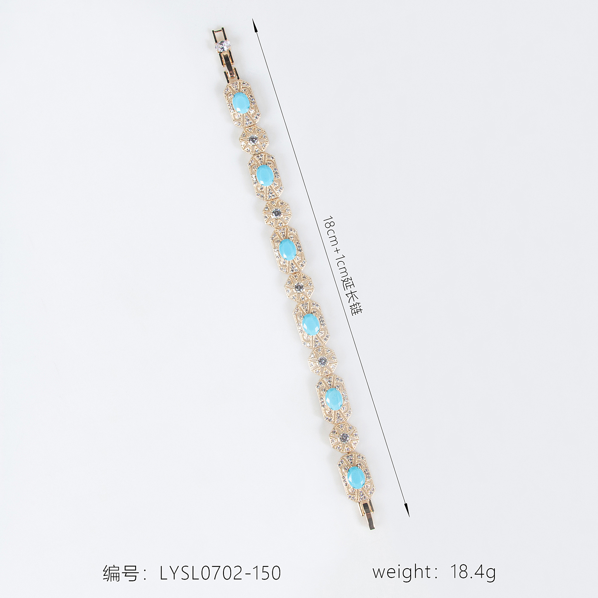 New zircon bracelet suitable for parties