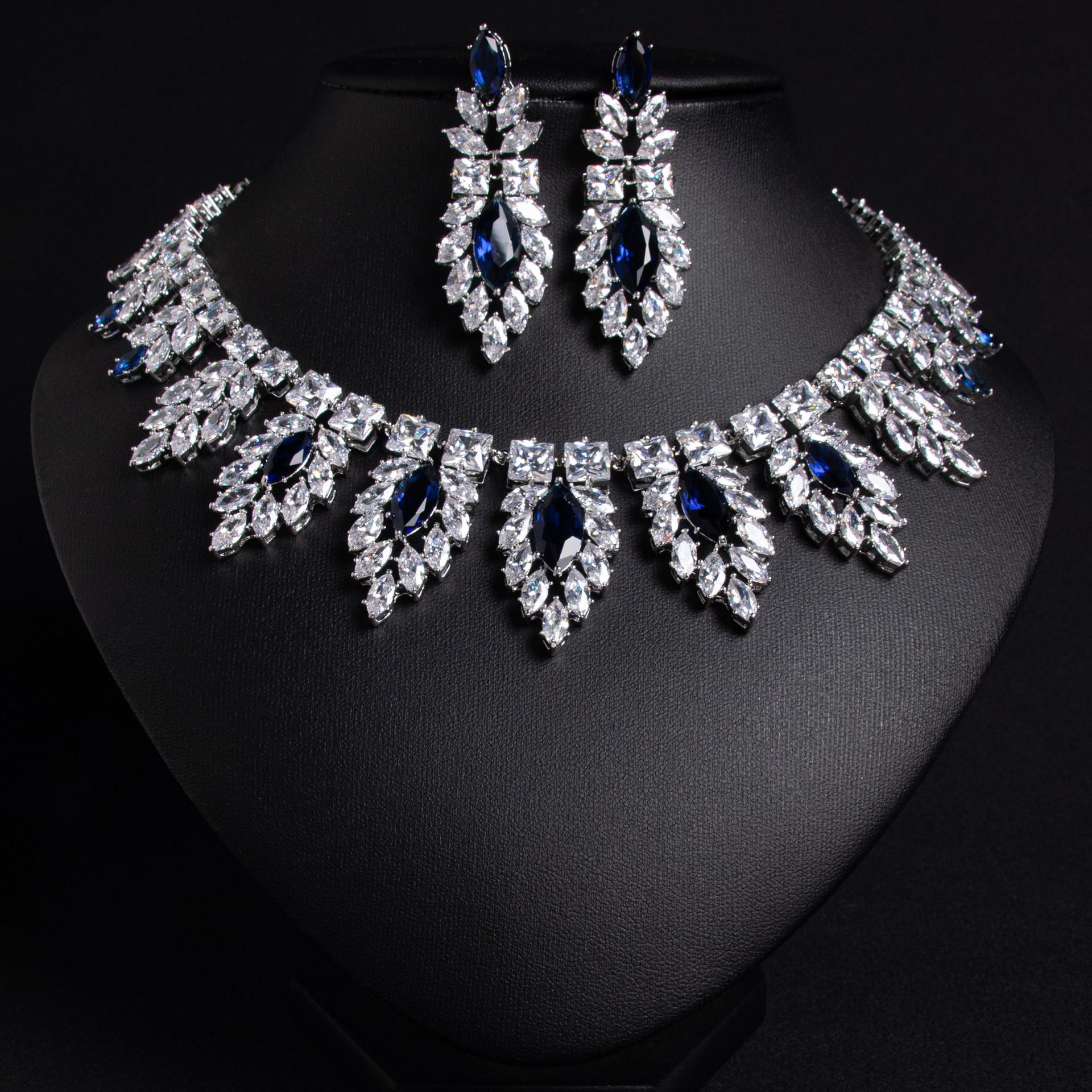 New hot selling American zircon jewelry sets