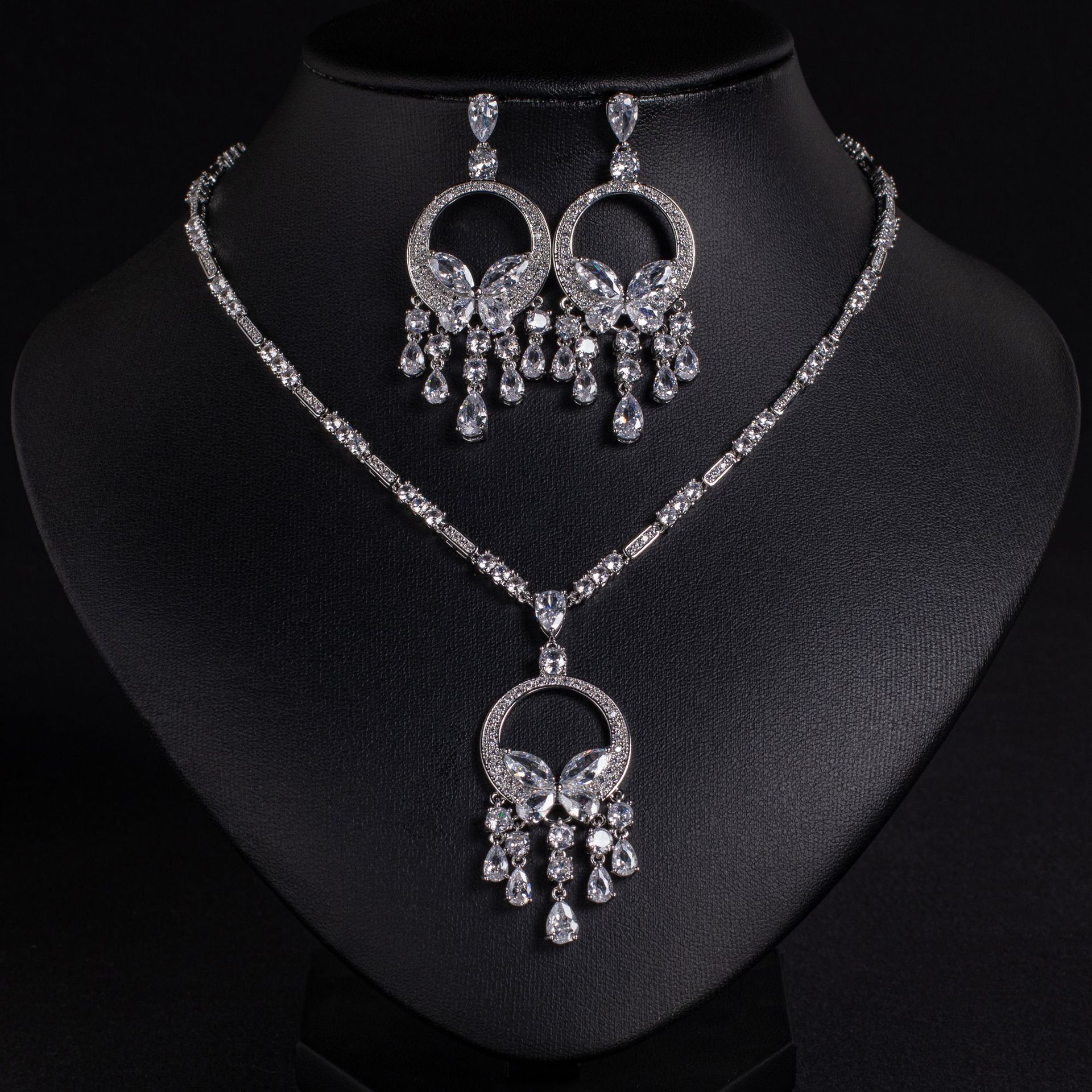 Zircon jewelry set