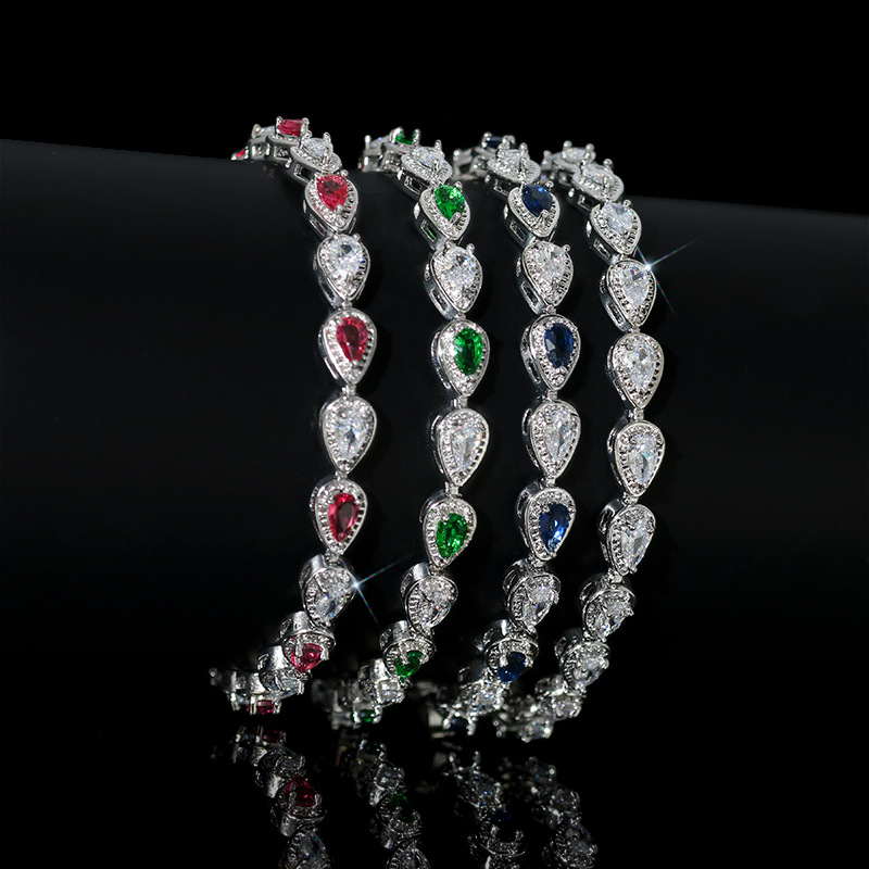 New simple zircon bracelet