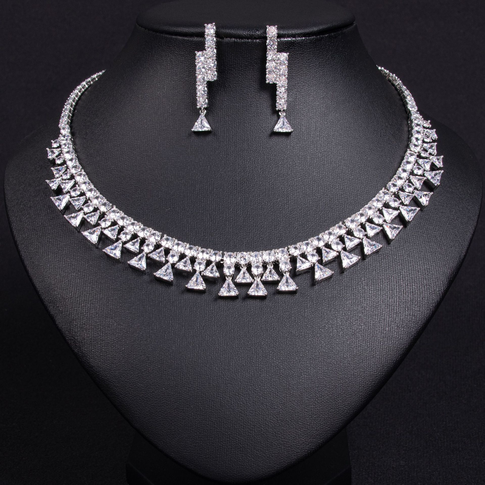 Zircon jewelry set