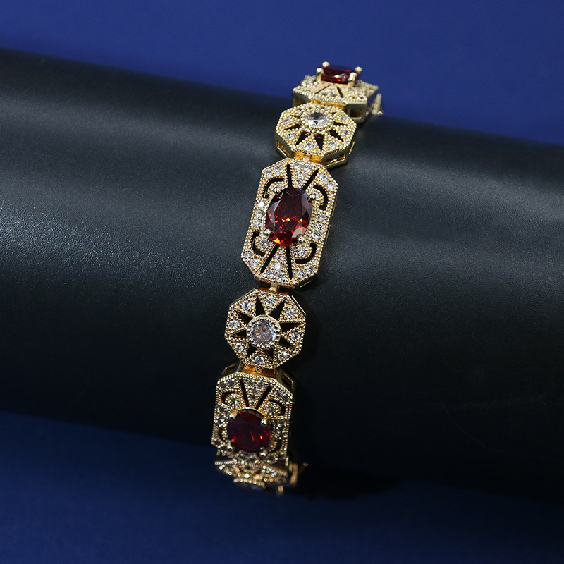 New high quality ethnic style zircon bracelet