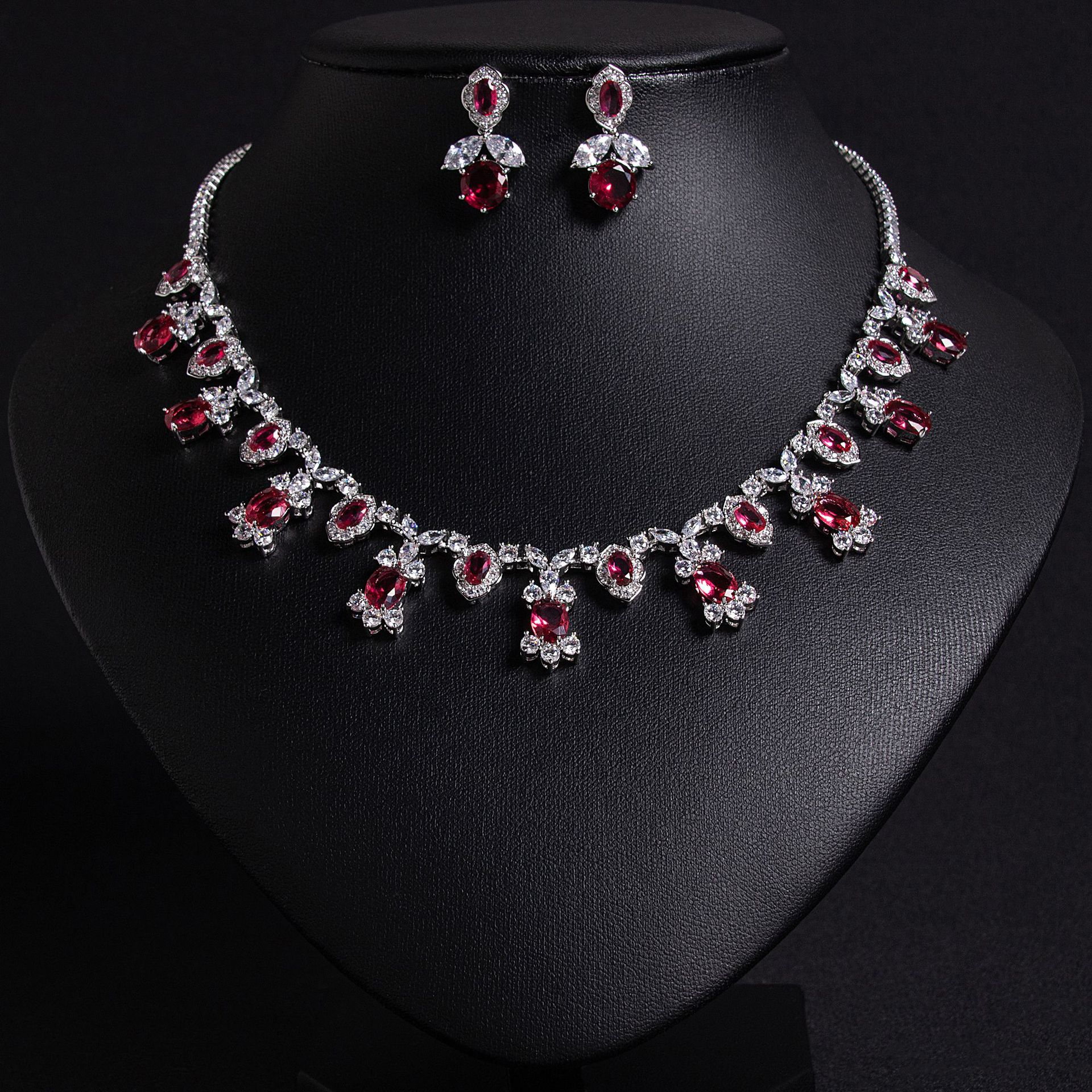 Zircon jewelry set