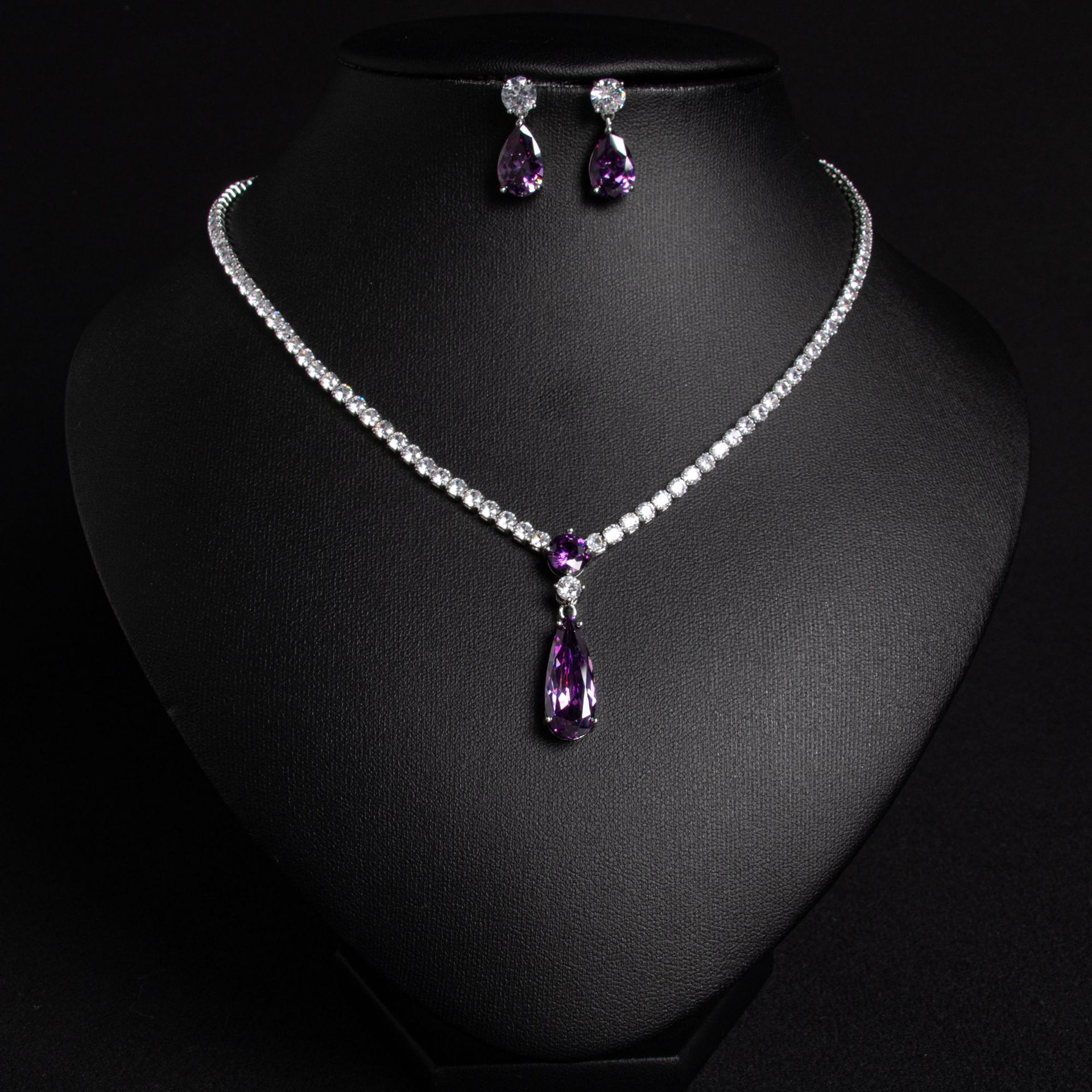 Elegant Ruby and Diamond Necklace