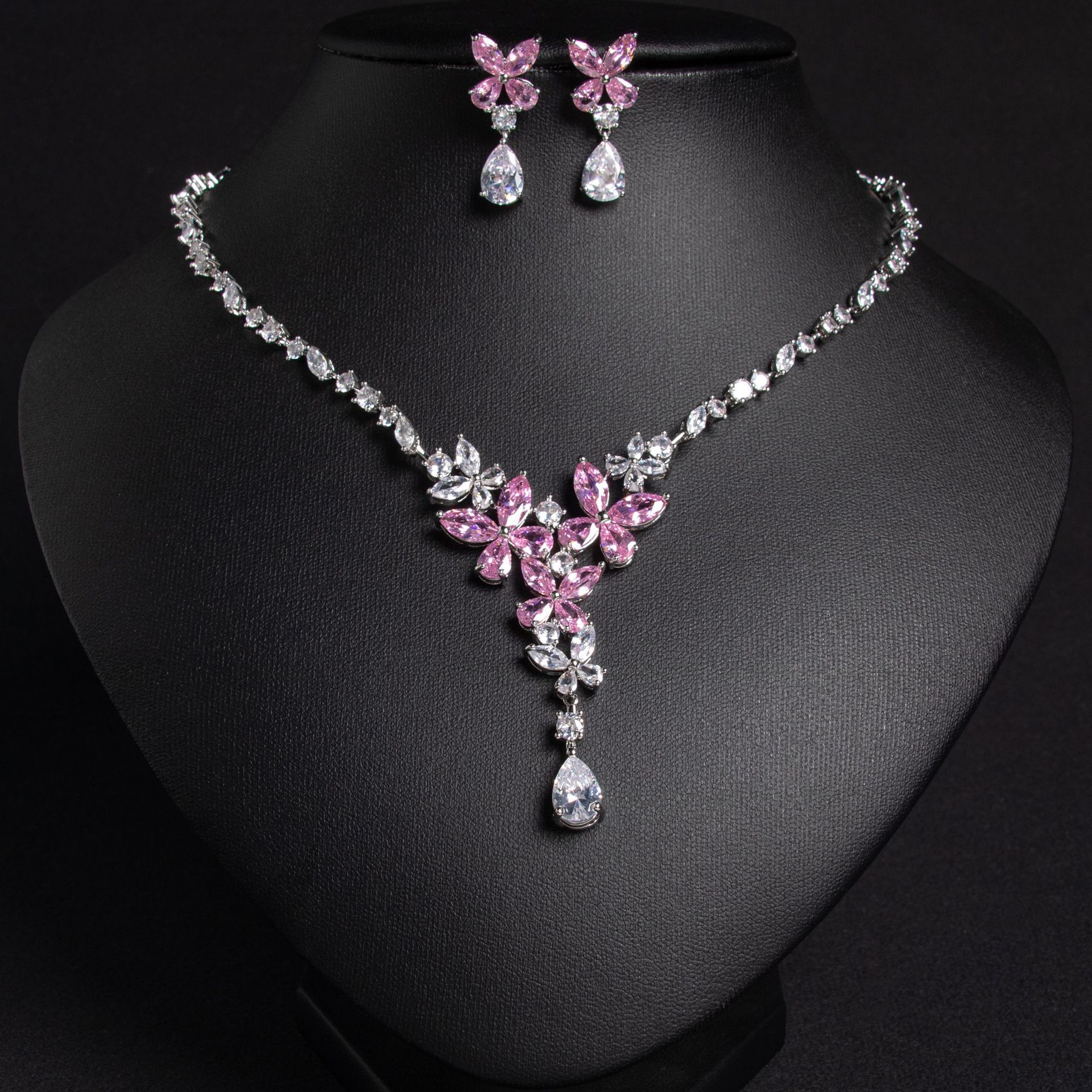 Zircon jewelry set