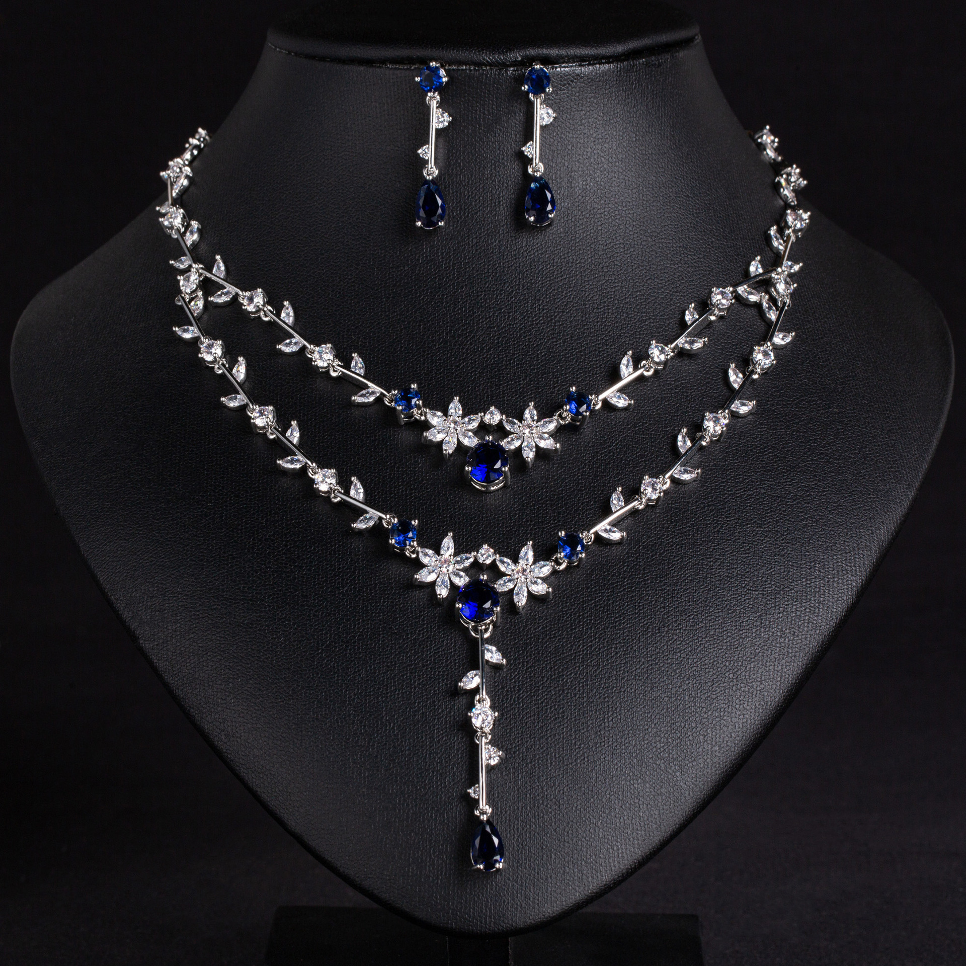 Zircon jewelry set