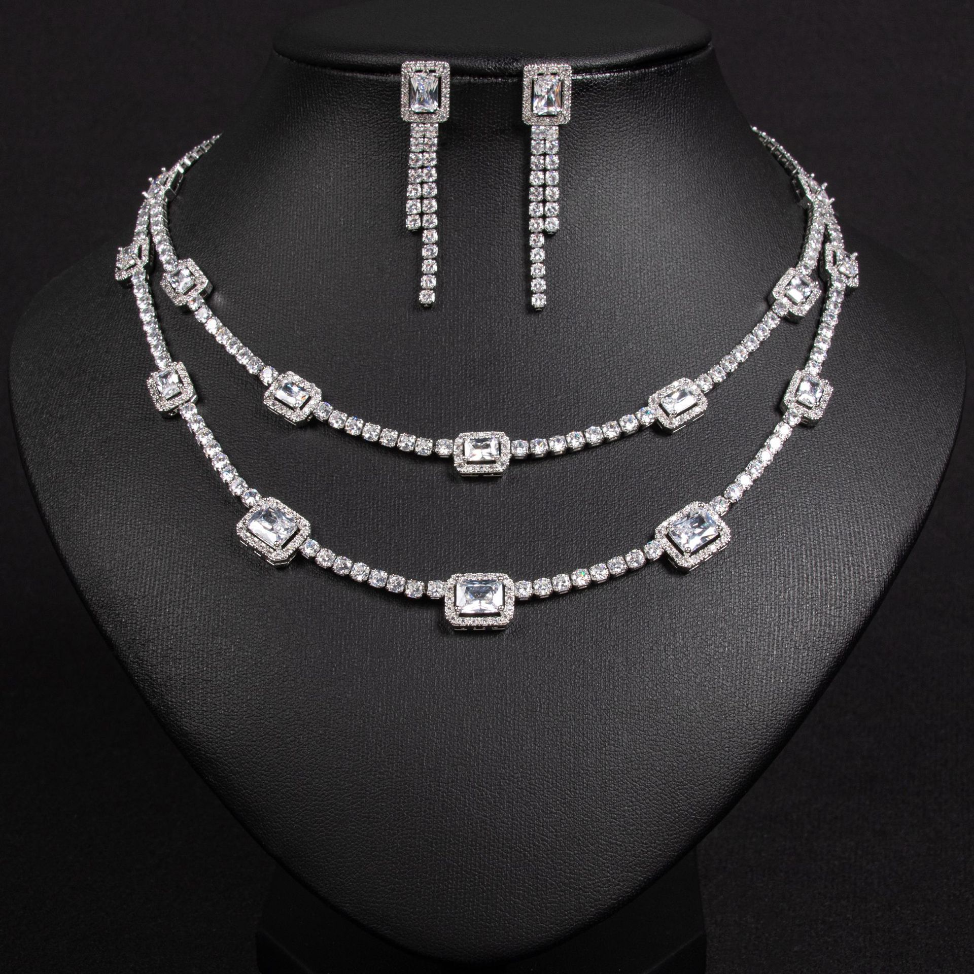 Zircon jewelry set