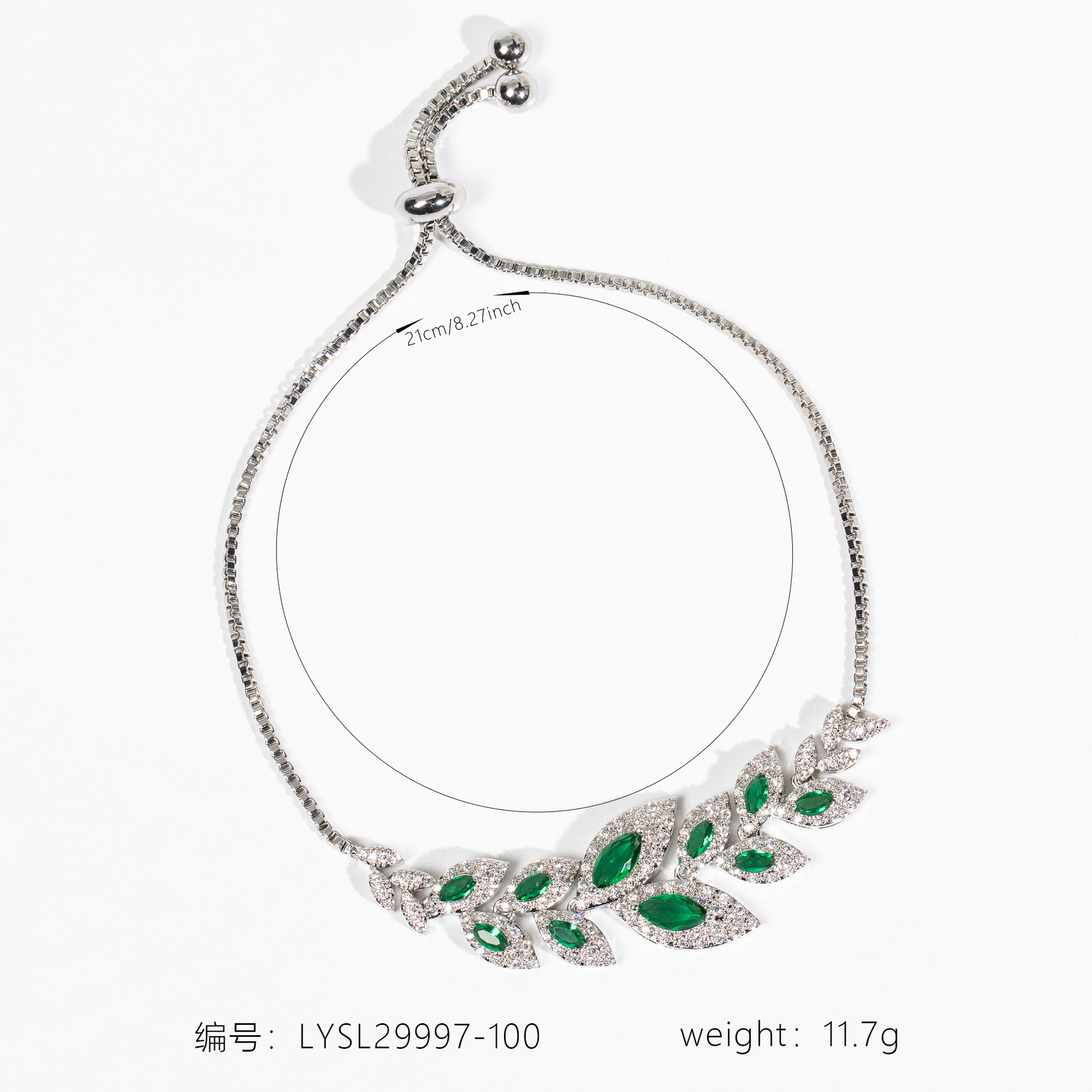 New personalized high-quality zircon bracelet