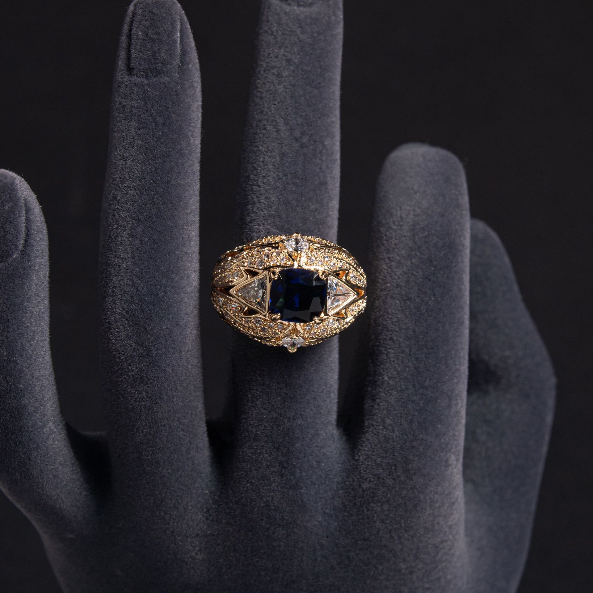 New high quality creative style zircon ring