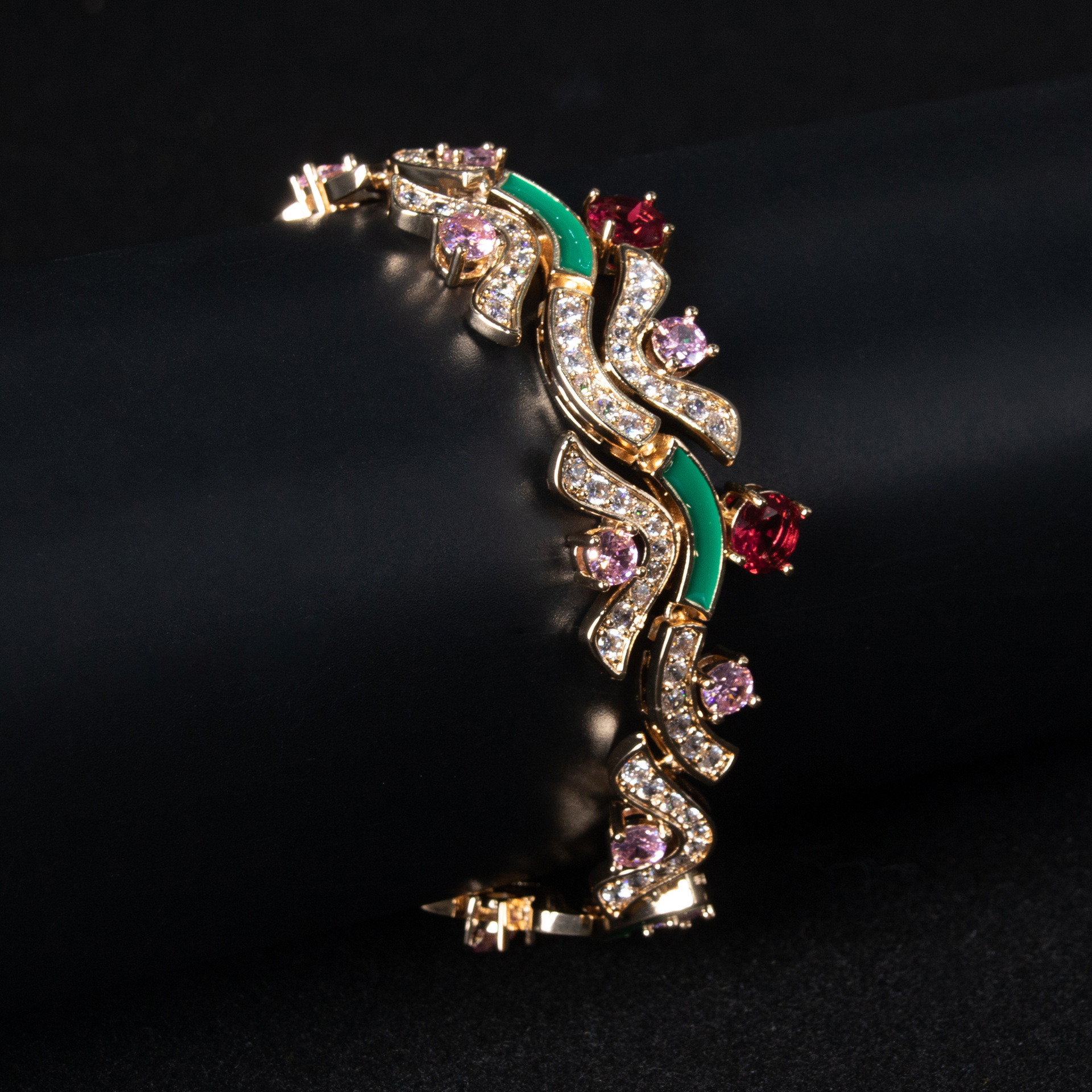 New high quality ethnic style zircon bracelet
