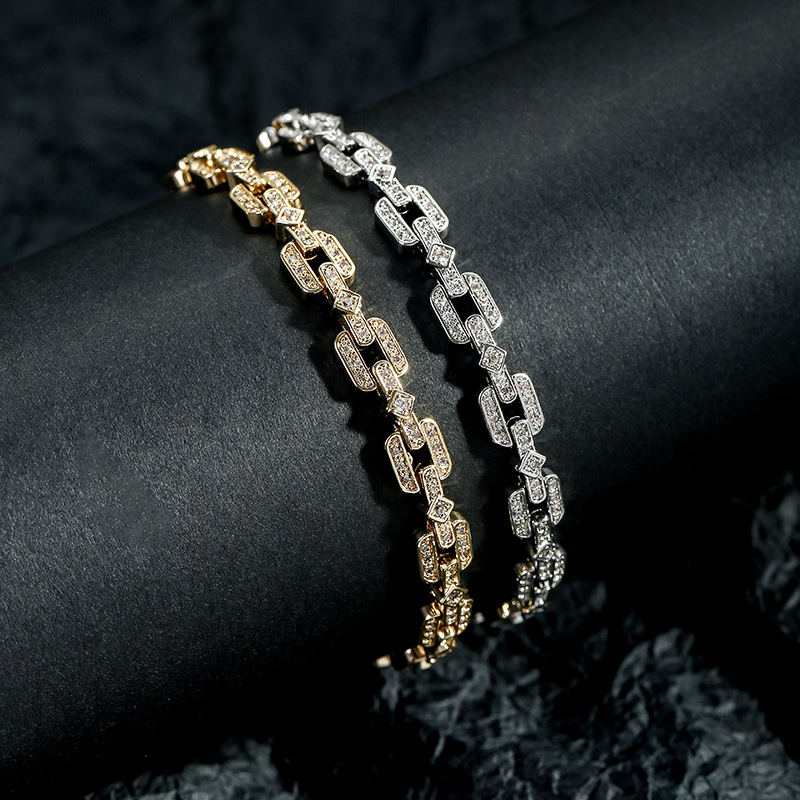 New chain zircon bracelet