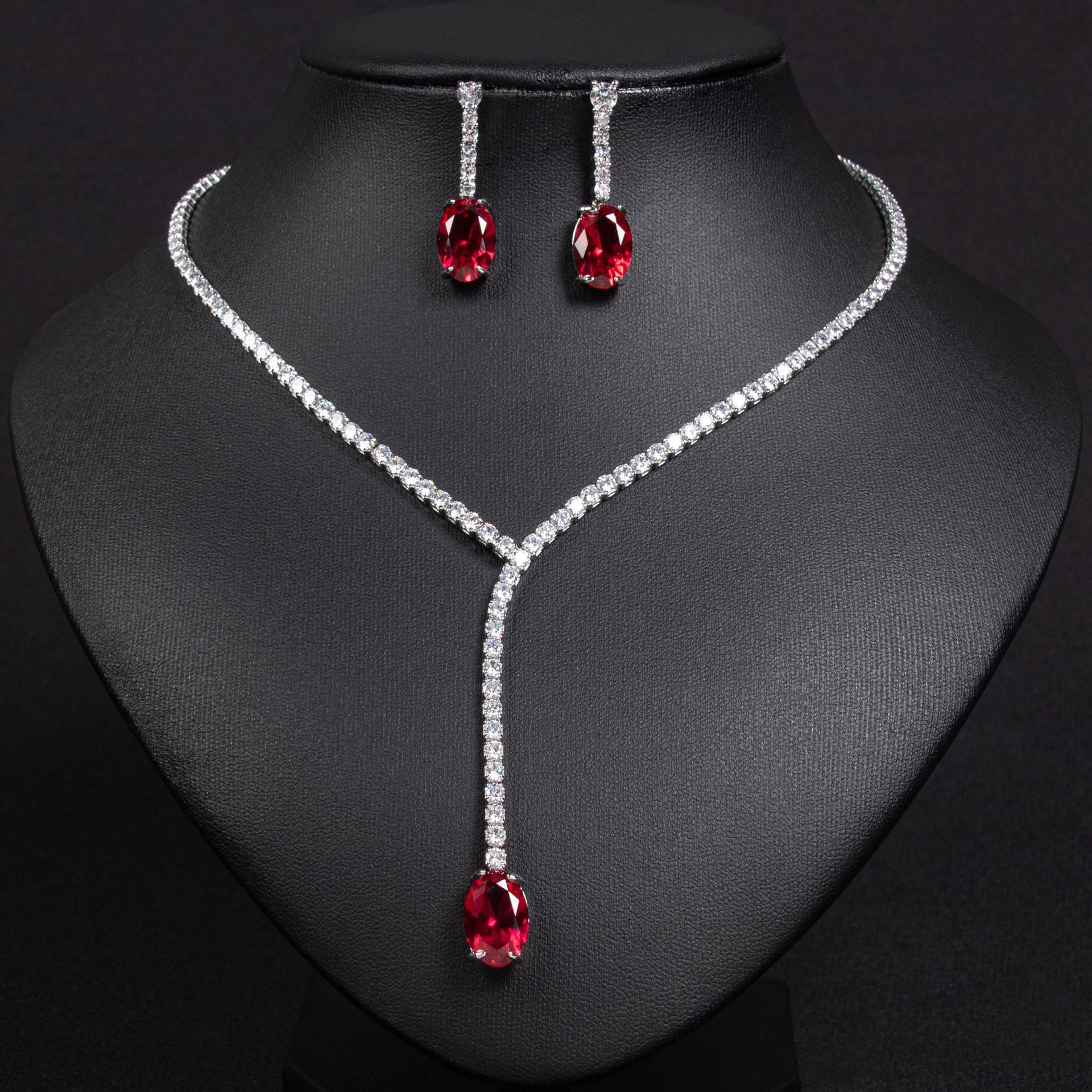 Zircon jewelry set