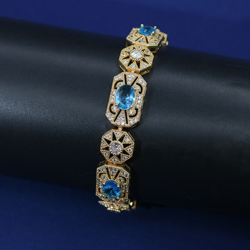 New high quality ethnic style zircon bracelet