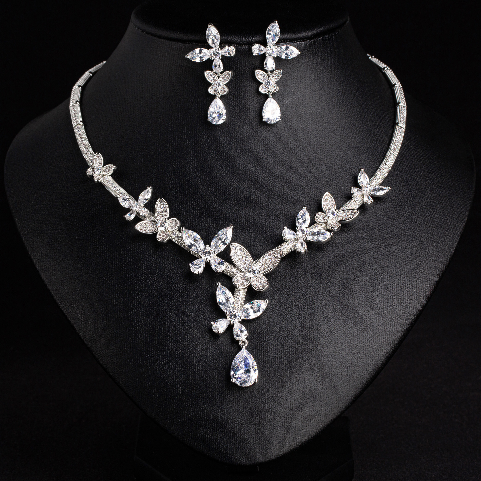 Zircon jewelry set