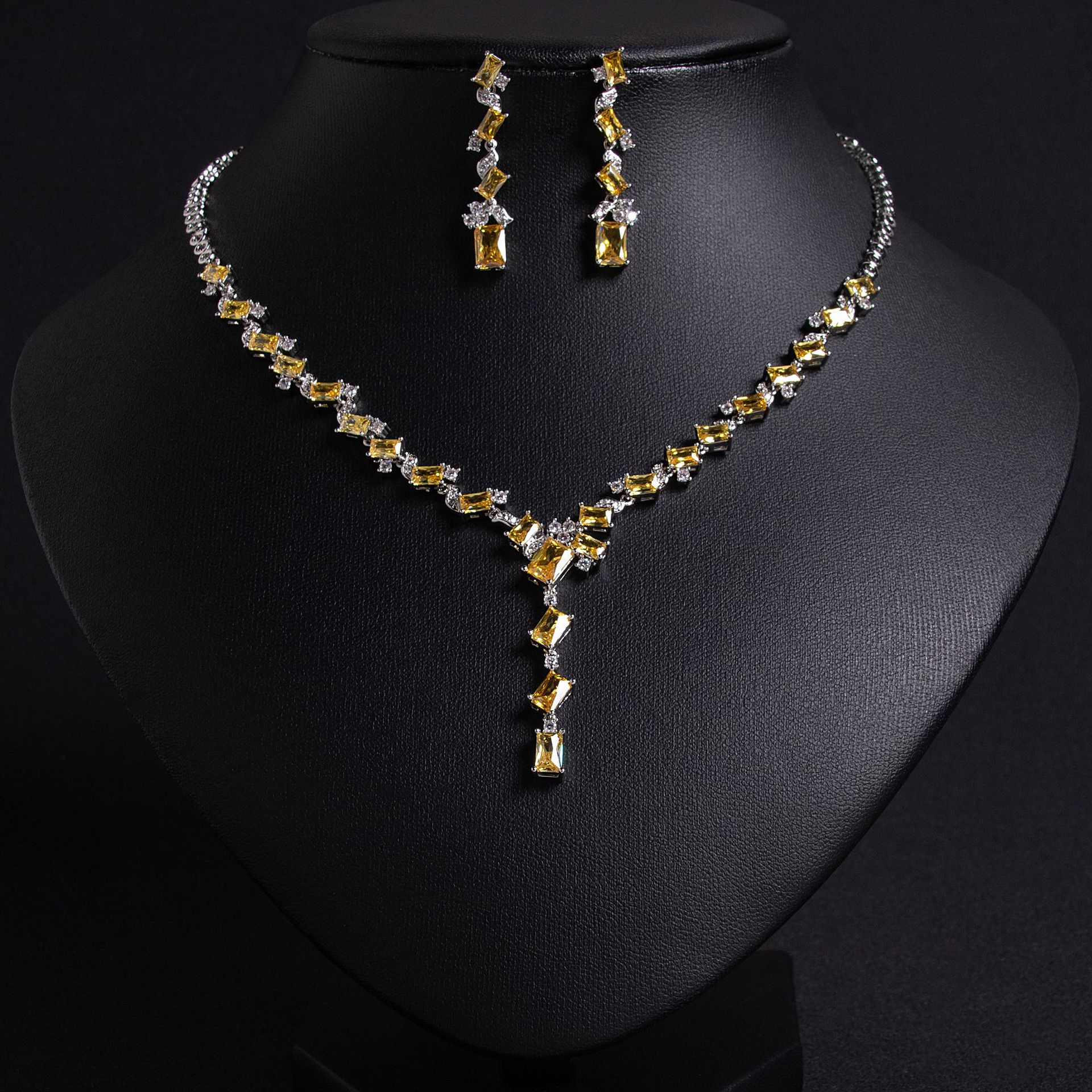 New zircon jewelry set