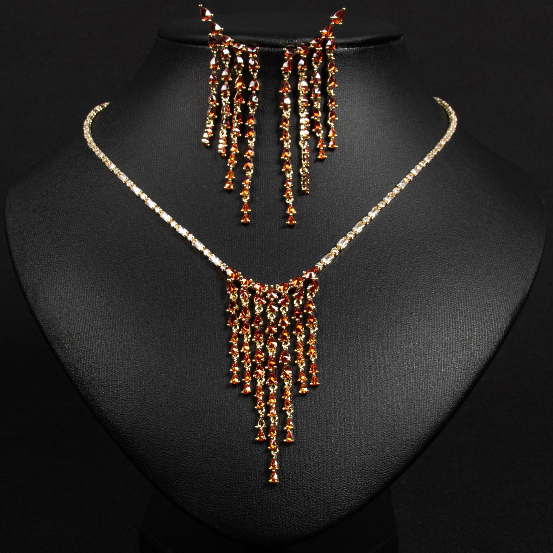 Zircon jewelry set