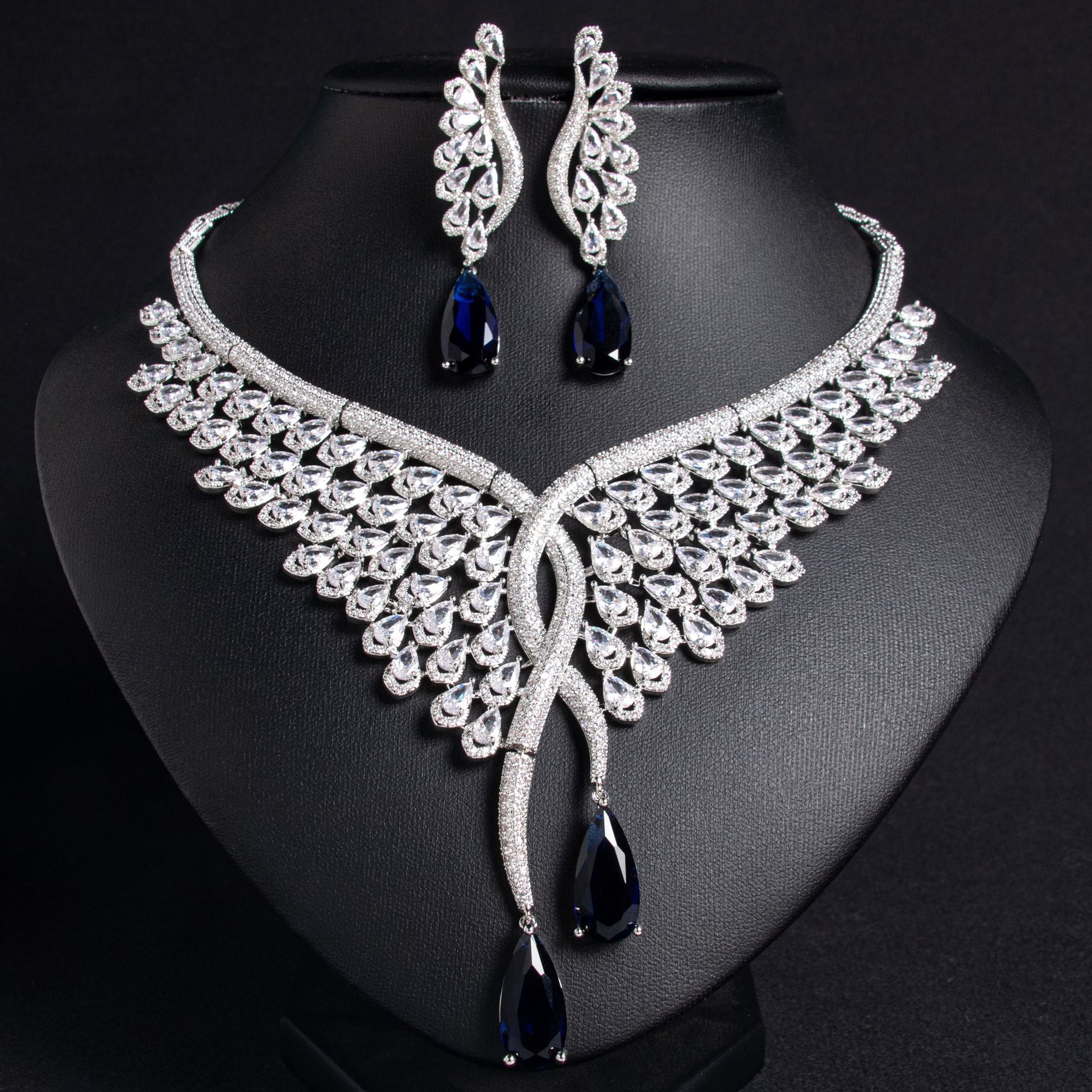 Zircon jewelry set