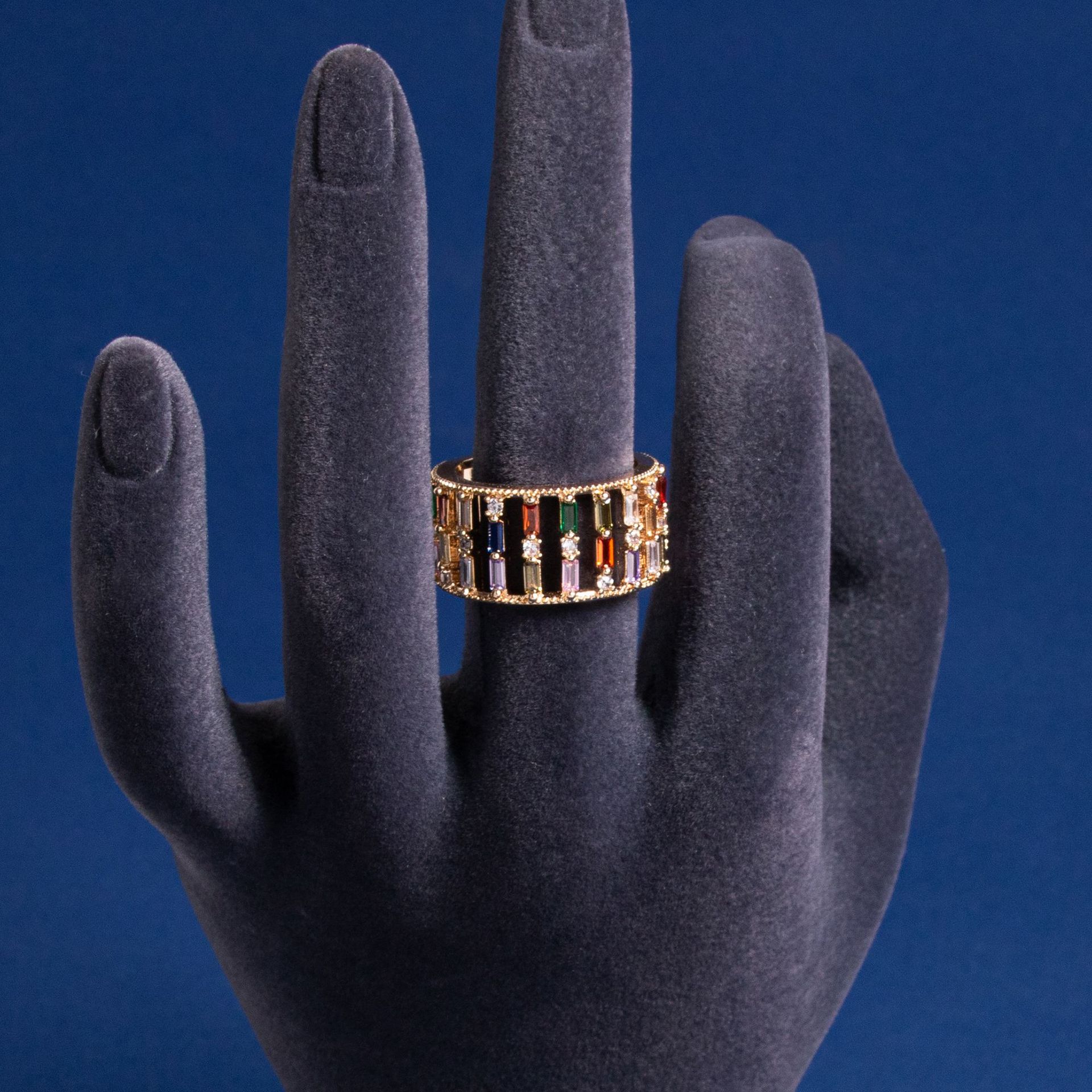 New high quality personalized zircon ring