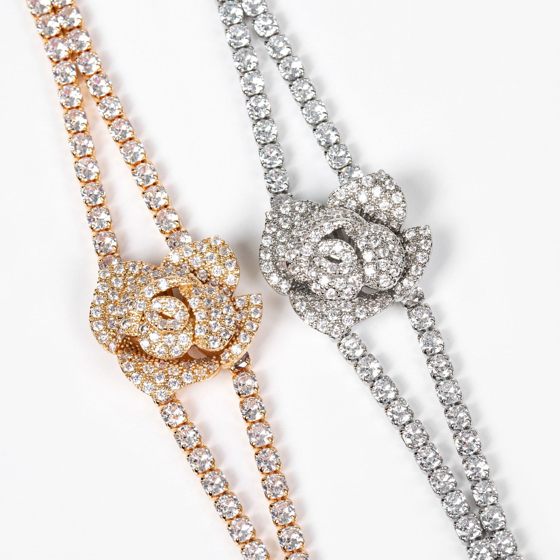 New Rose Zircon Bracelet