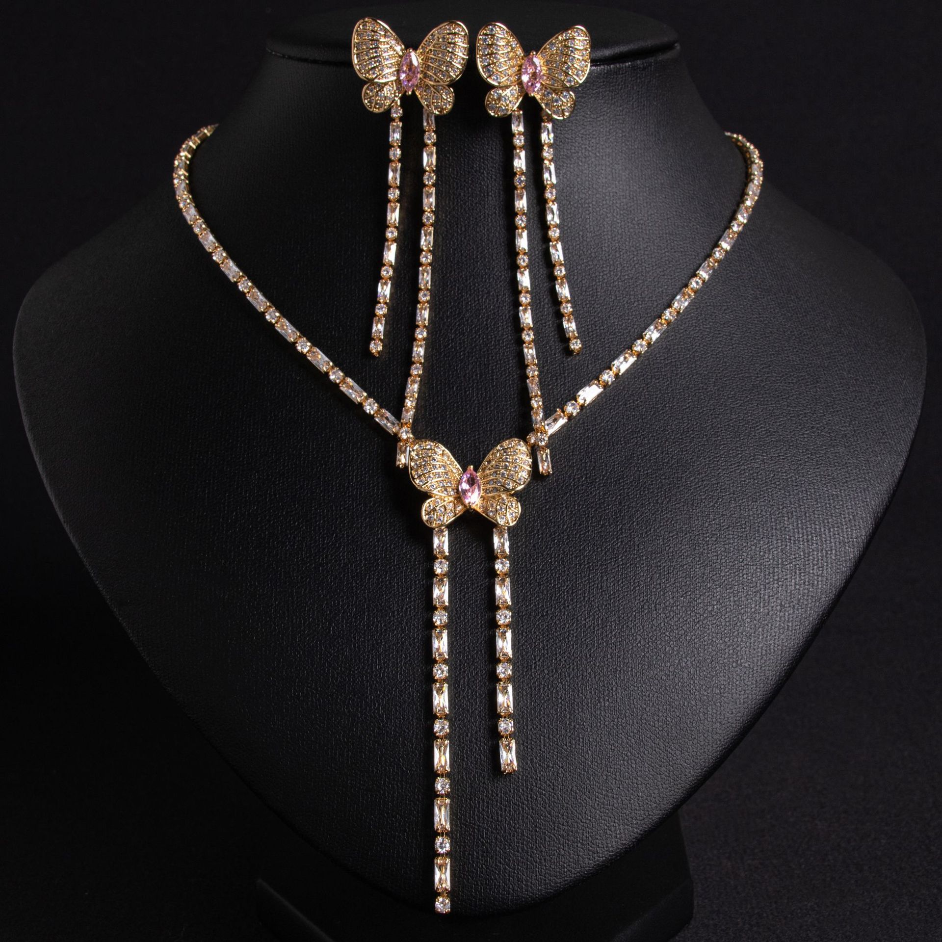 Zircon jewelry set