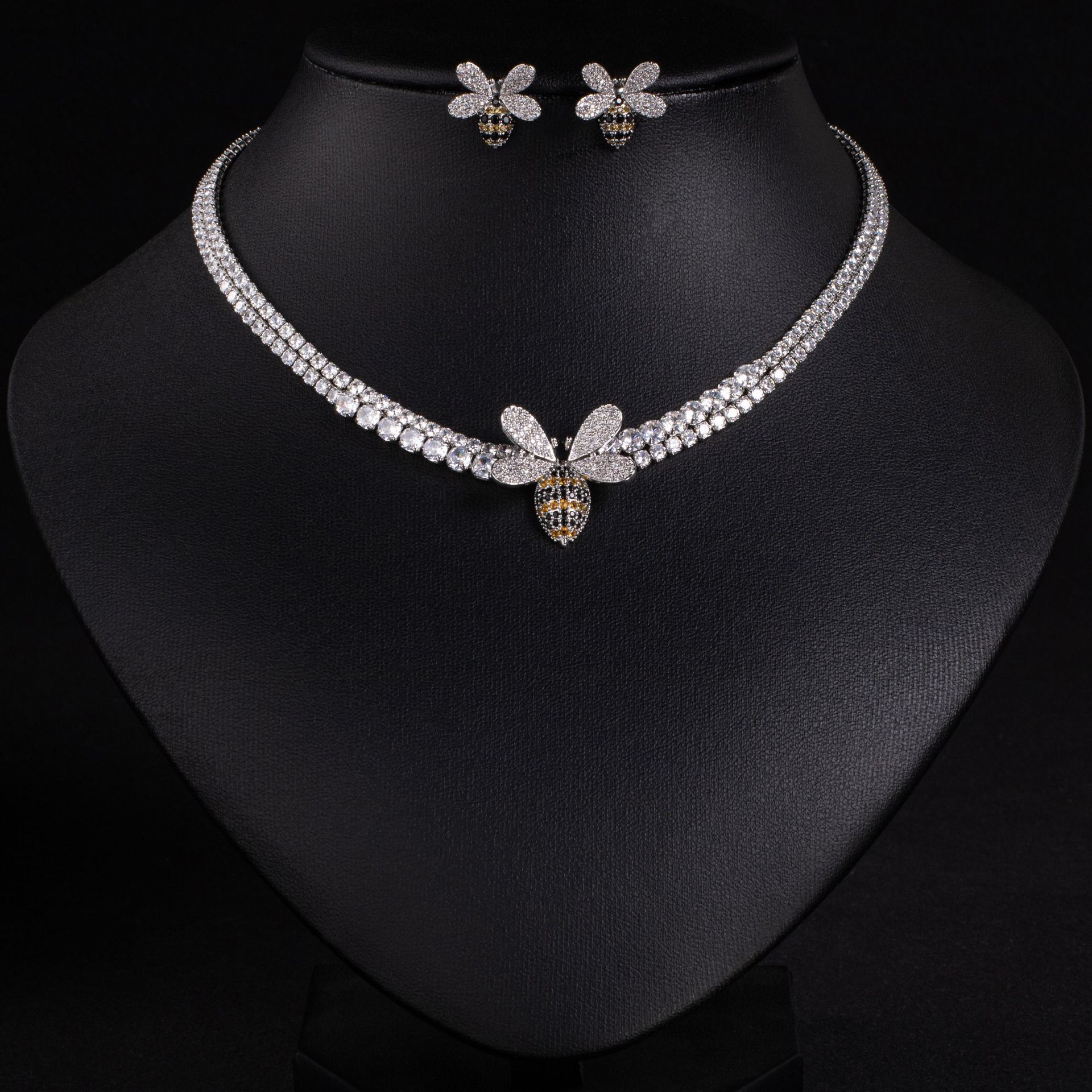 Zircon jewelry set