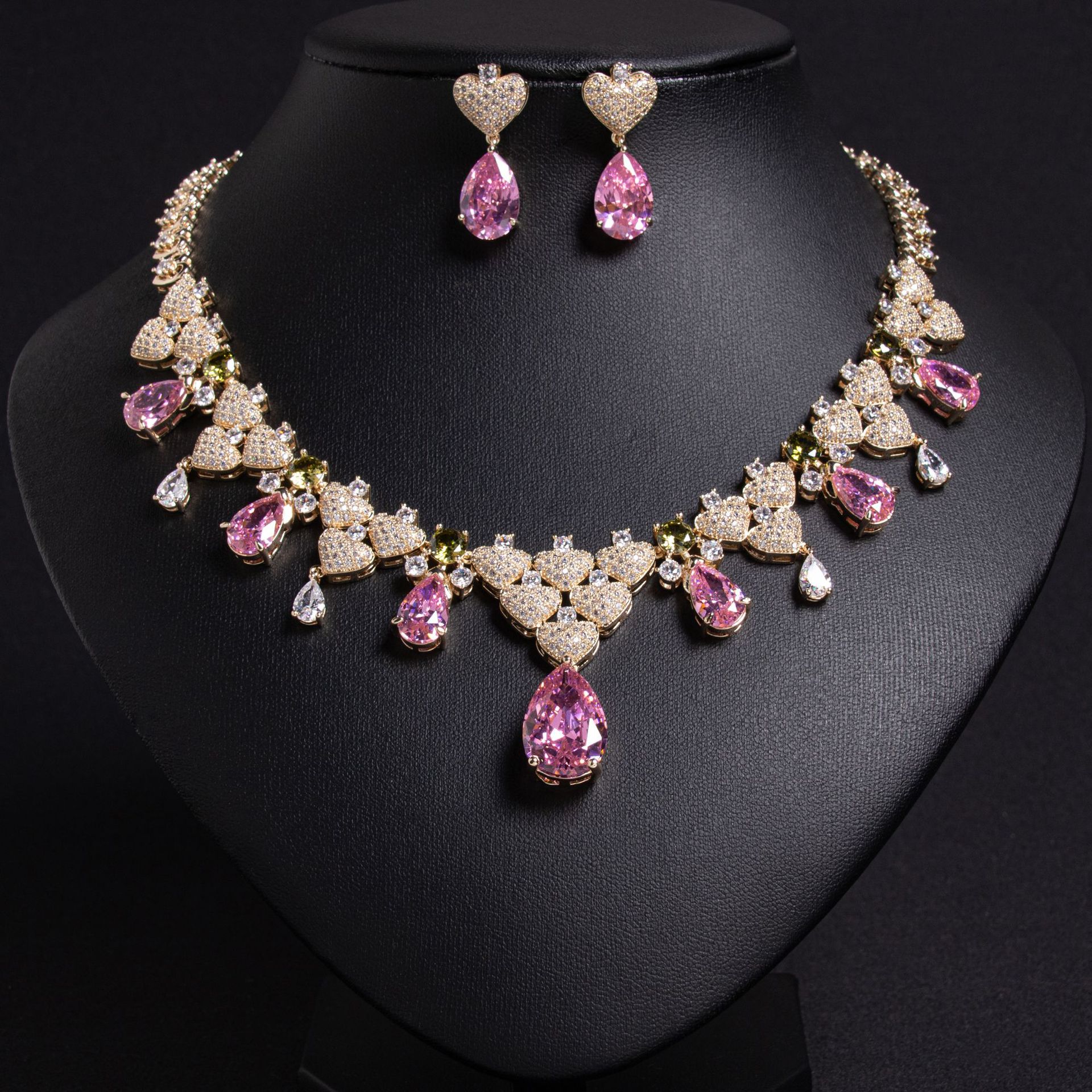 Zircon jewelry set