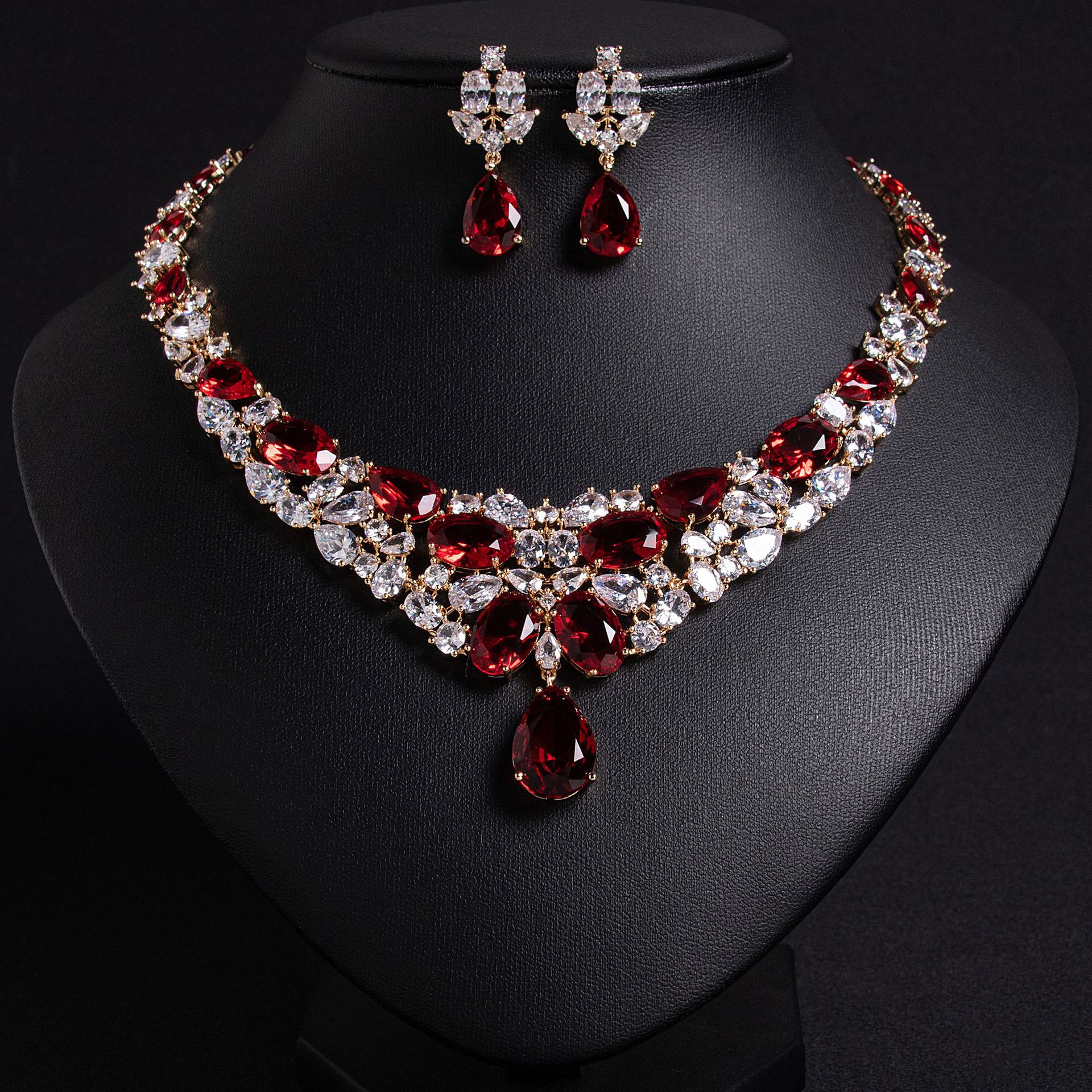 Zircon jewelry set