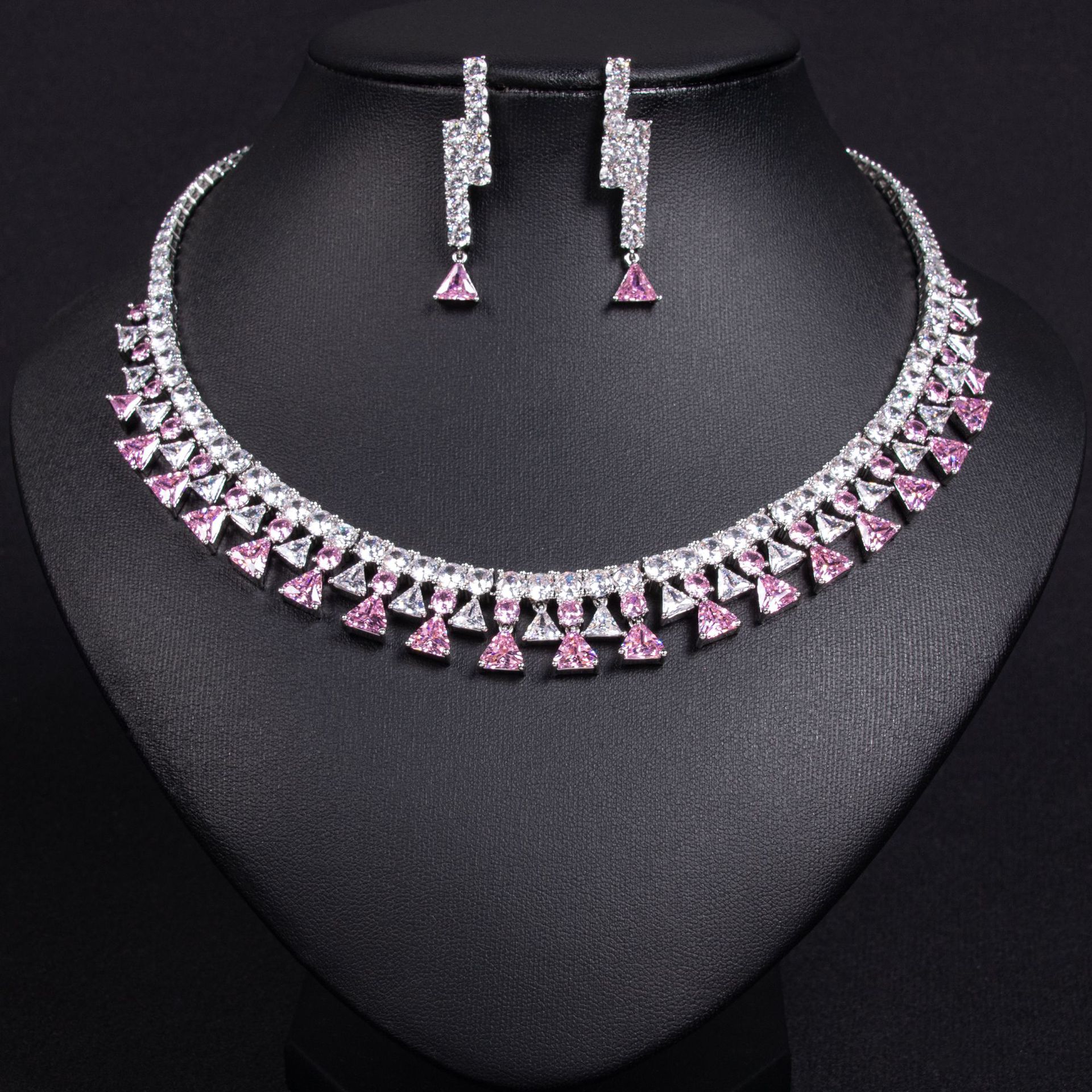 Zircon jewelry set