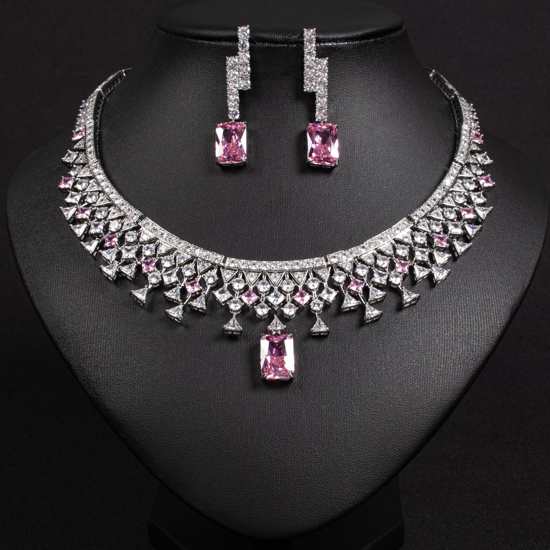 Zircon jewelry set