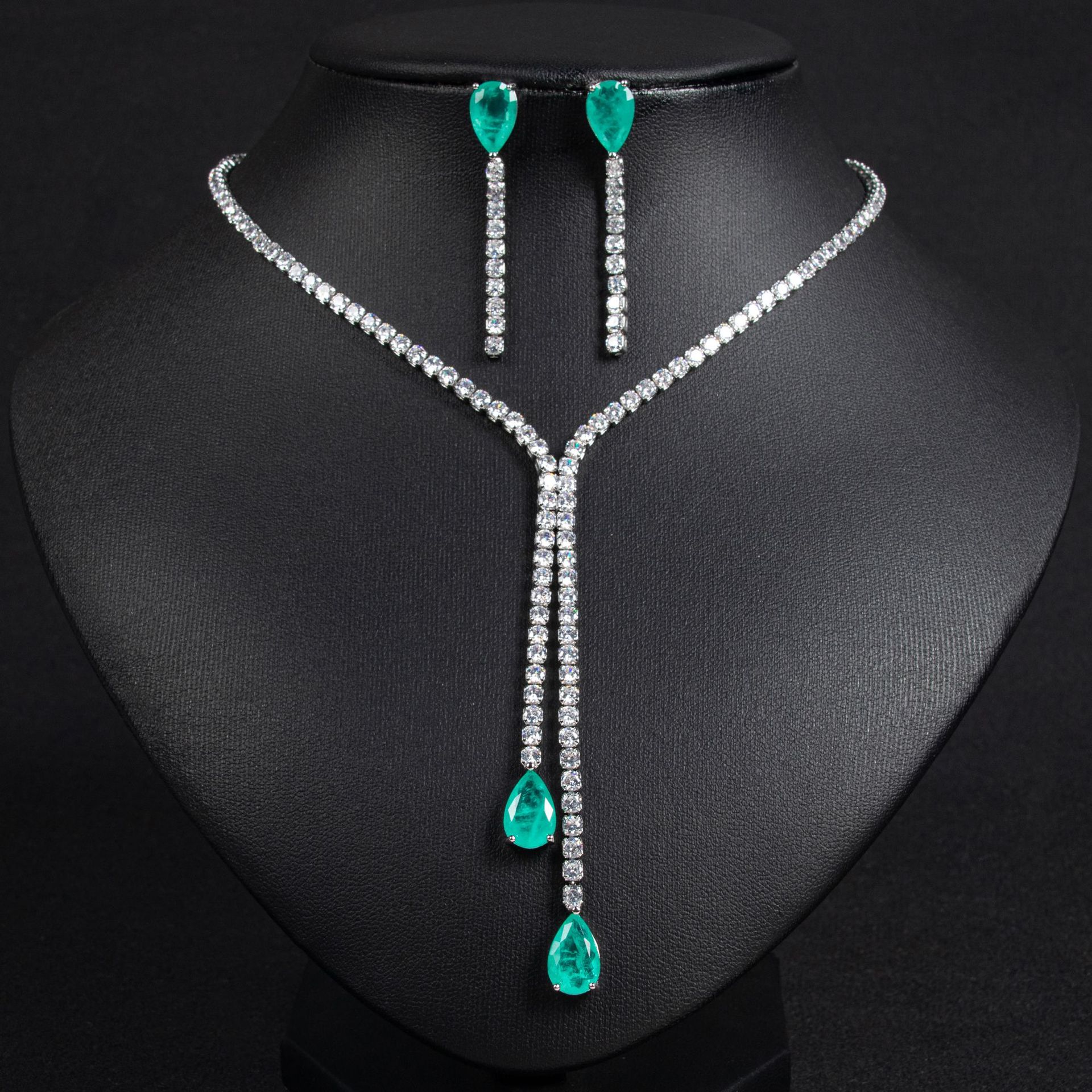 New zircon jewelry set
