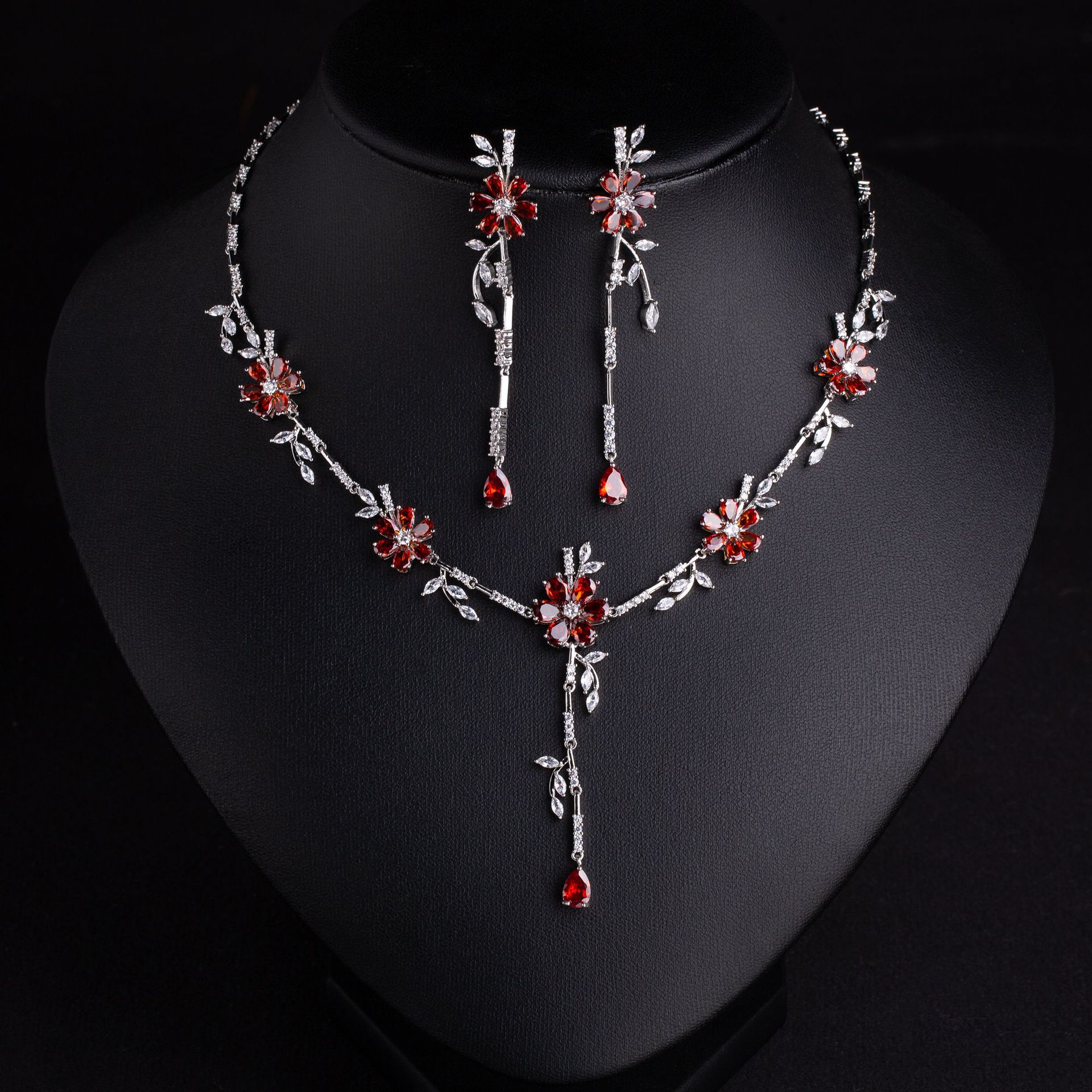 Zircon jewelry set