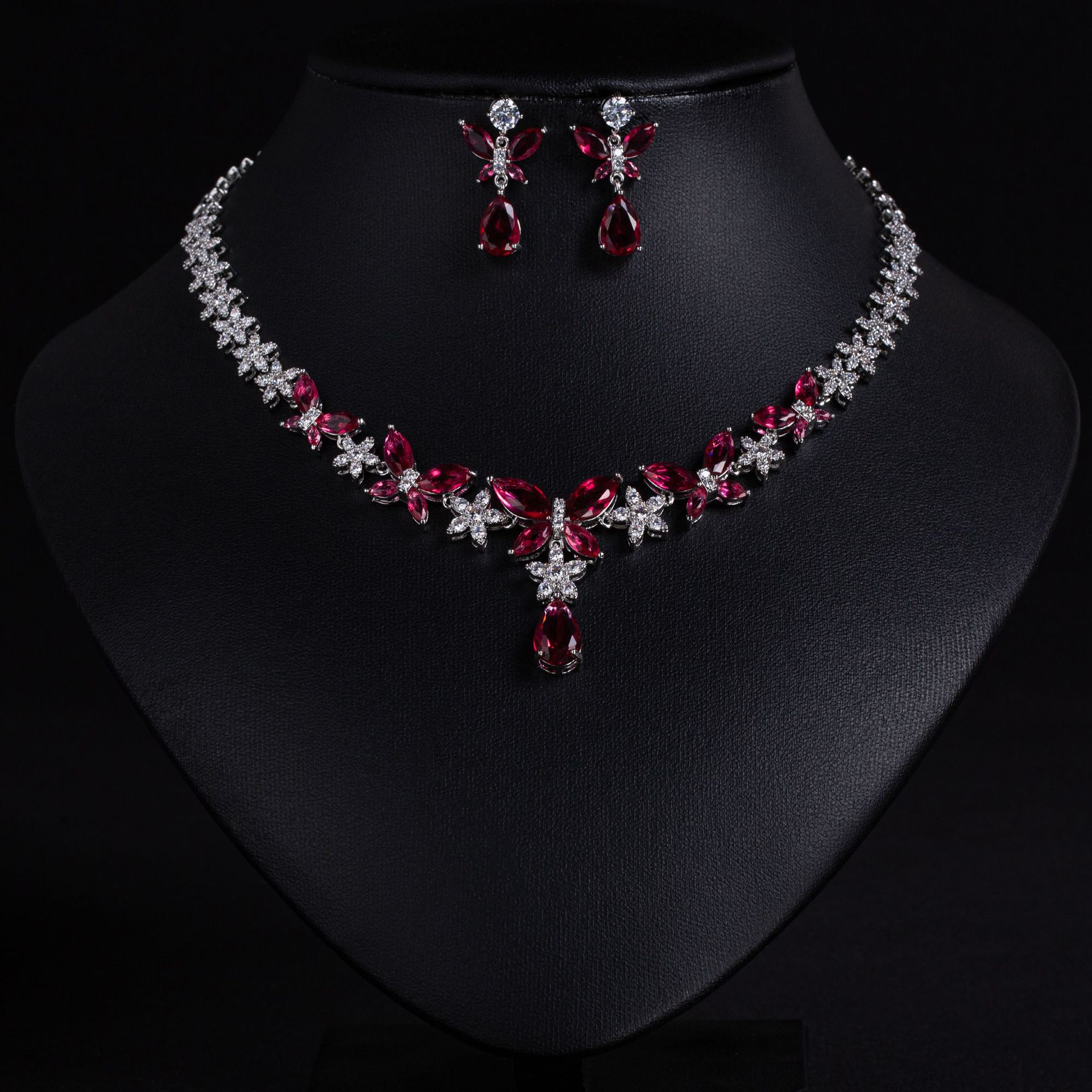 Zircon jewelry set