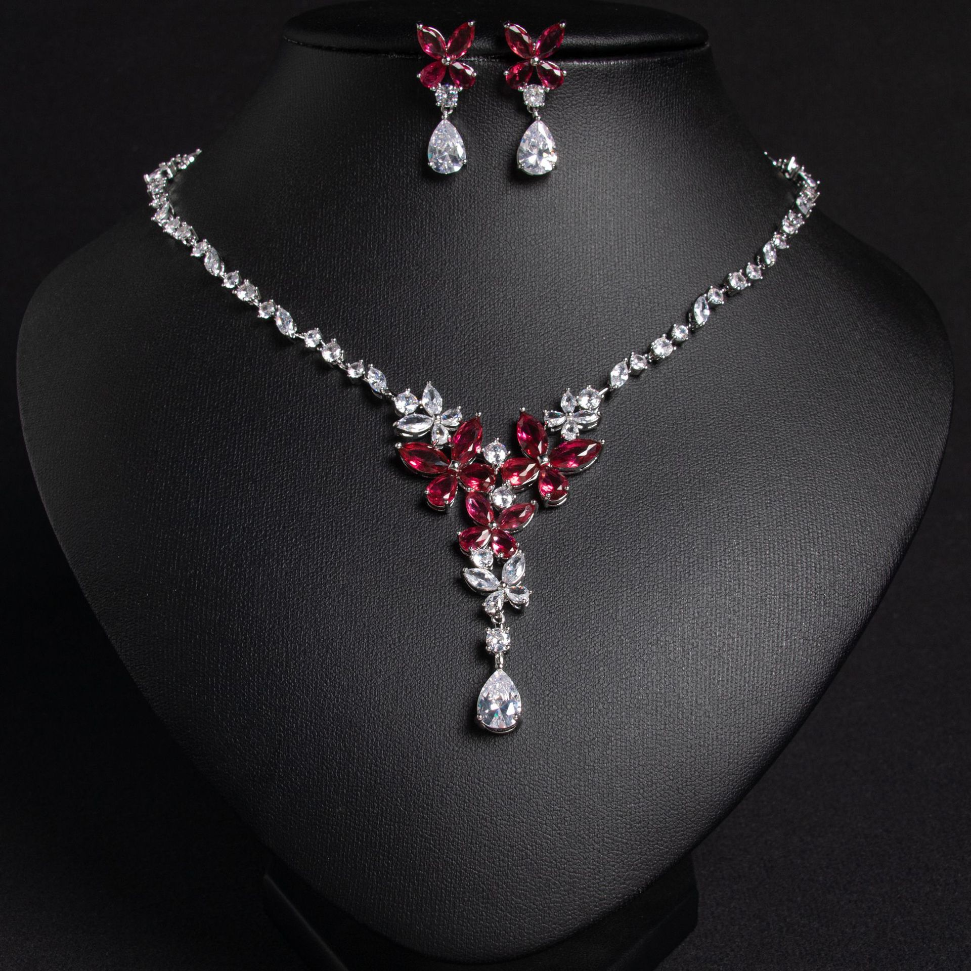 Zircon jewelry set