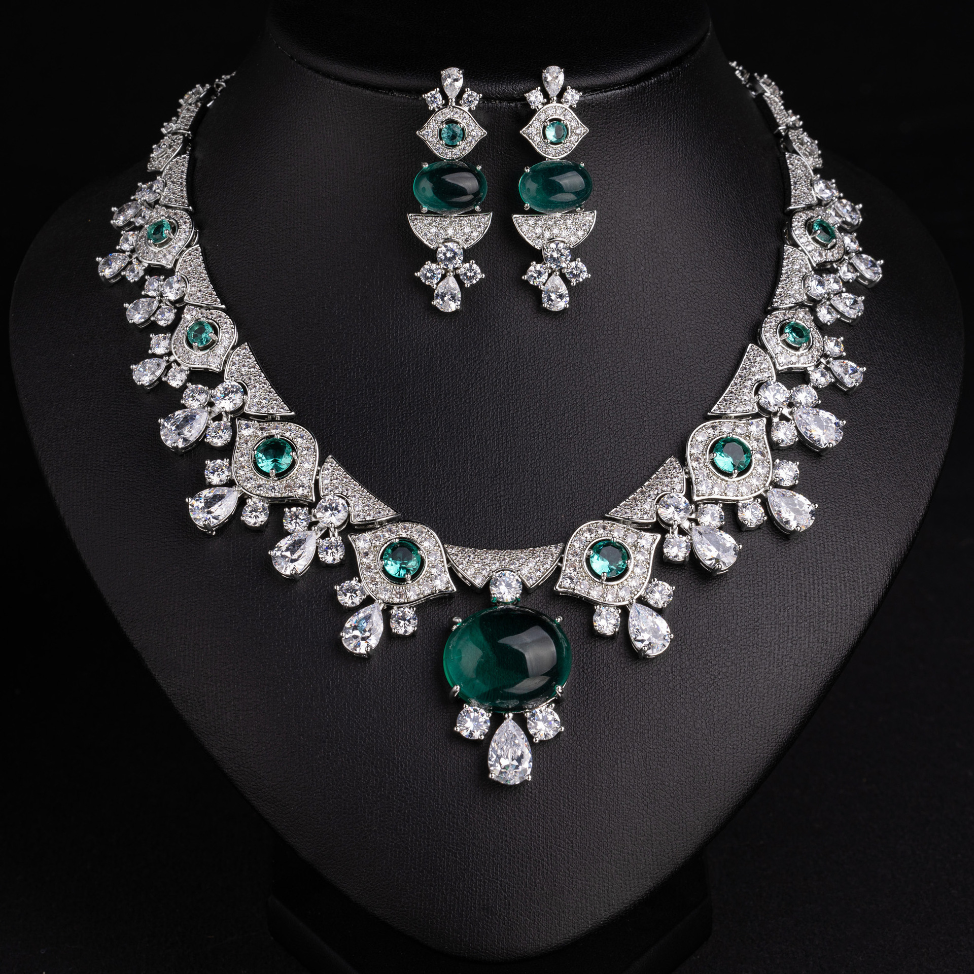 Zircon jewelry set