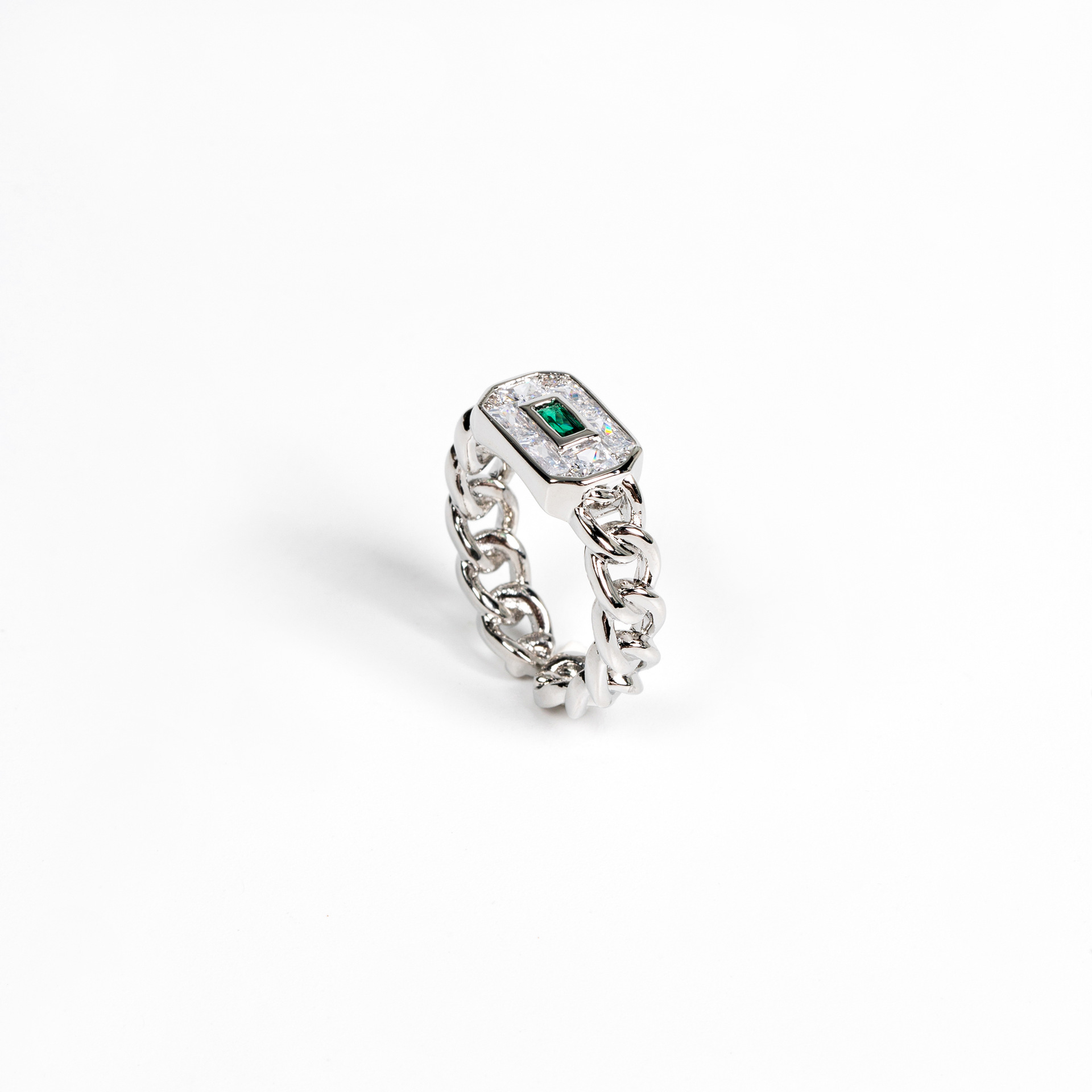 New high quality elegant style zircon ring