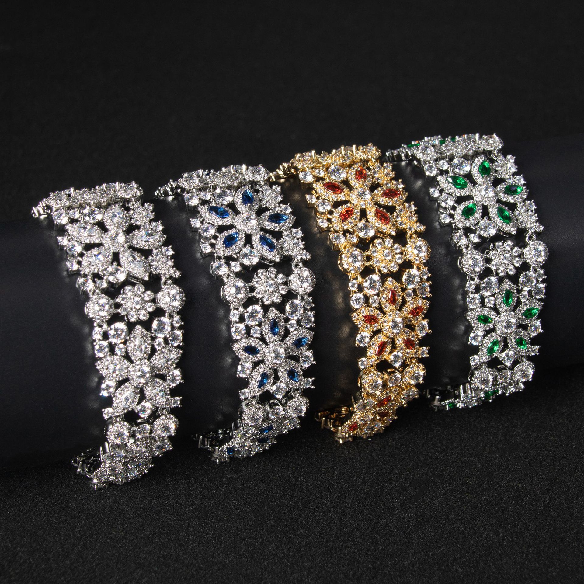 New Flower Zircon Bracelet