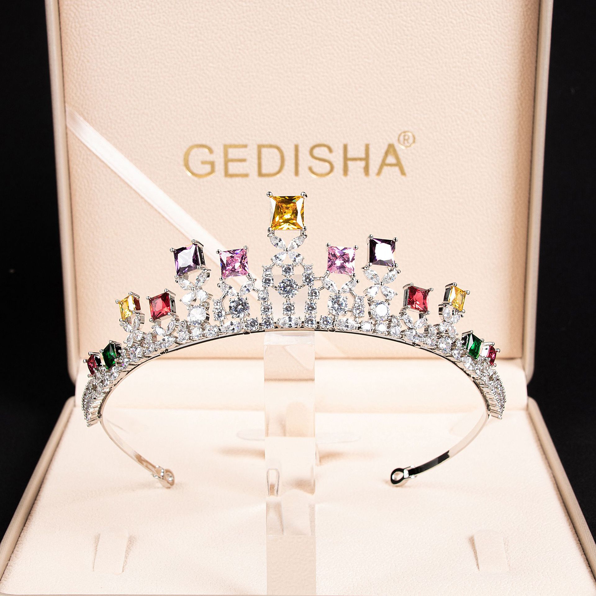 New high quality elegant style zircon crown