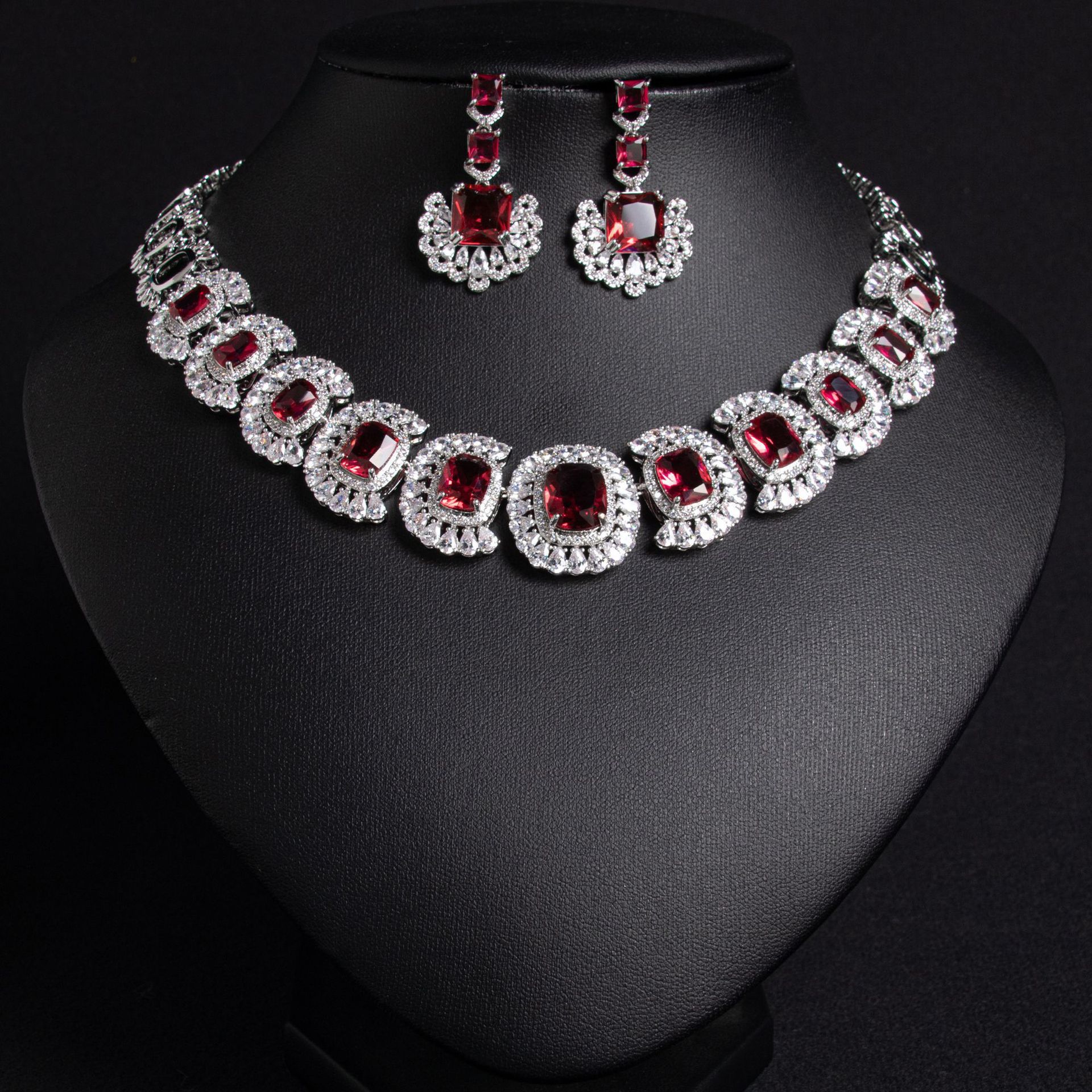 Zircon jewelry set