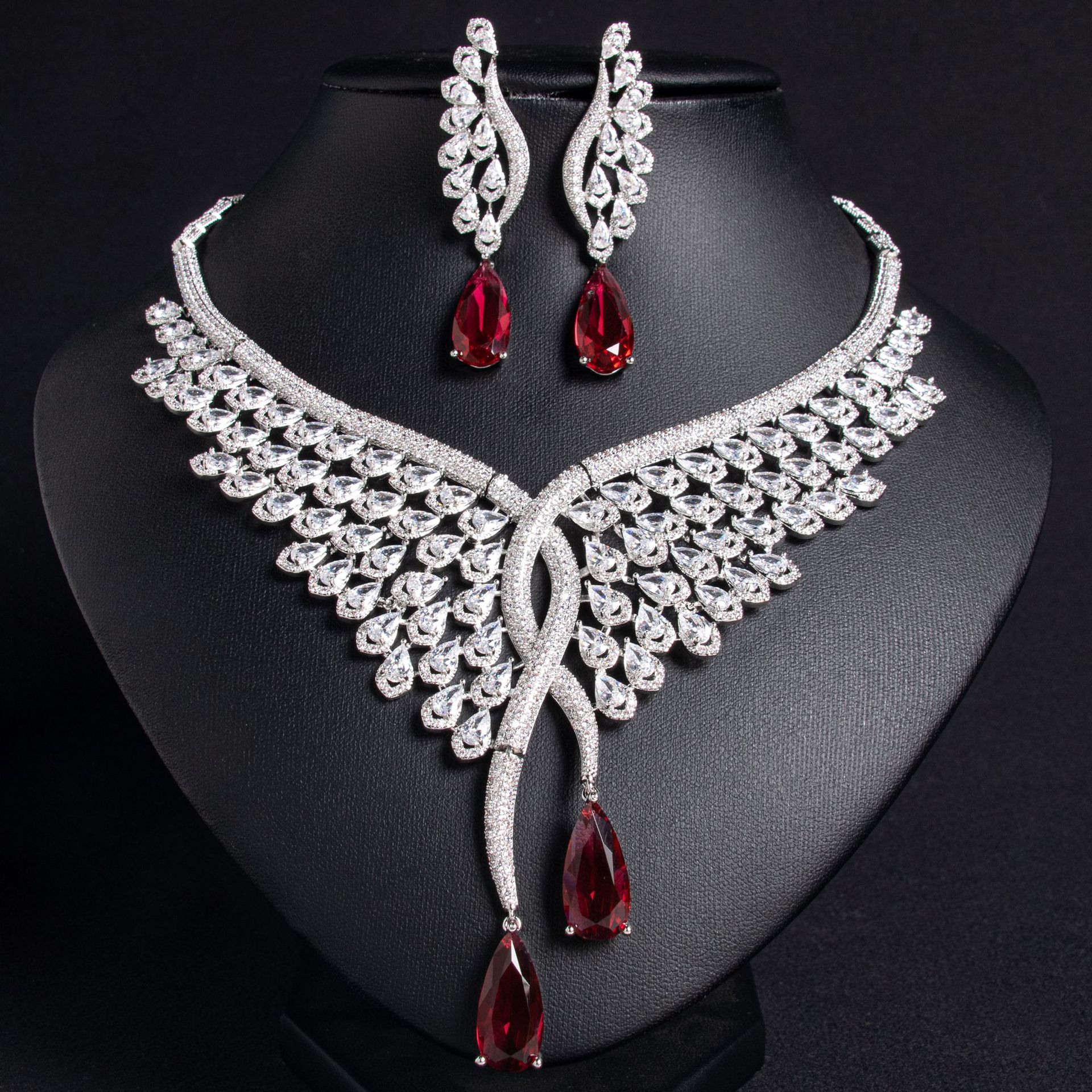Zircon jewelry set