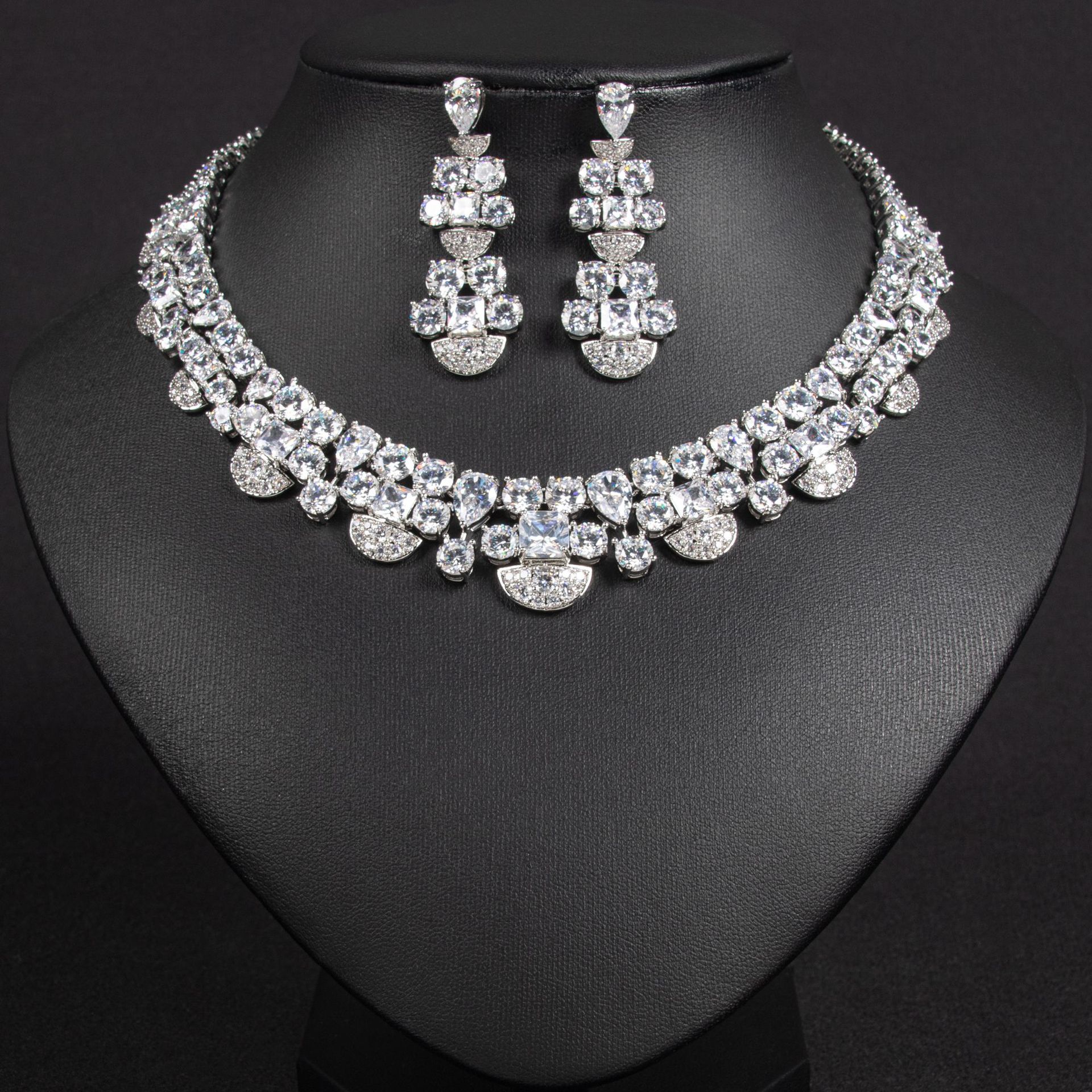 New hot-selling zircon jewelry sets