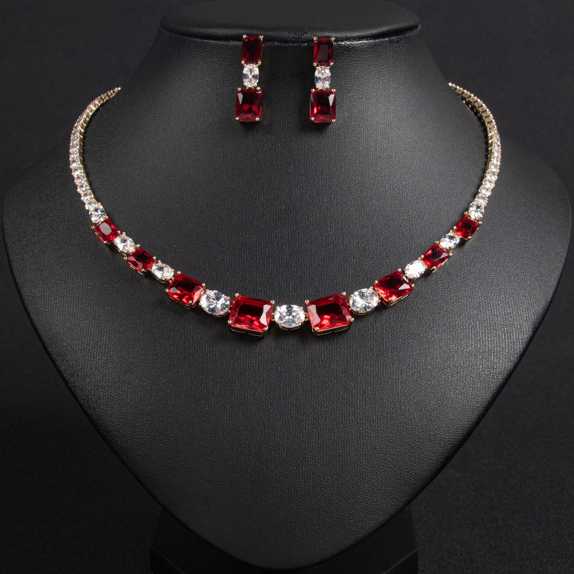 Zircon jewelry set