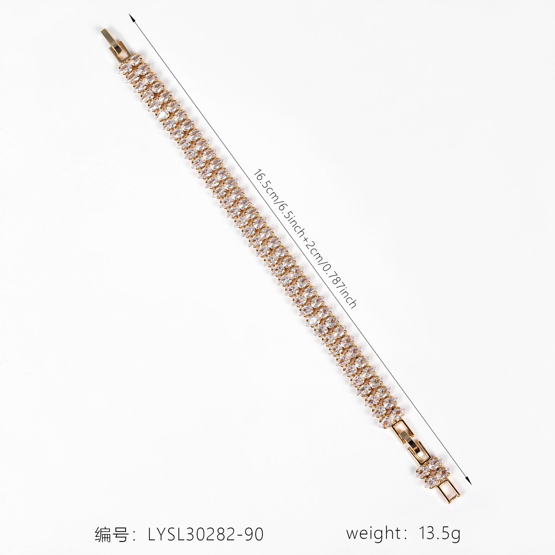 New high quality zircon bracelet