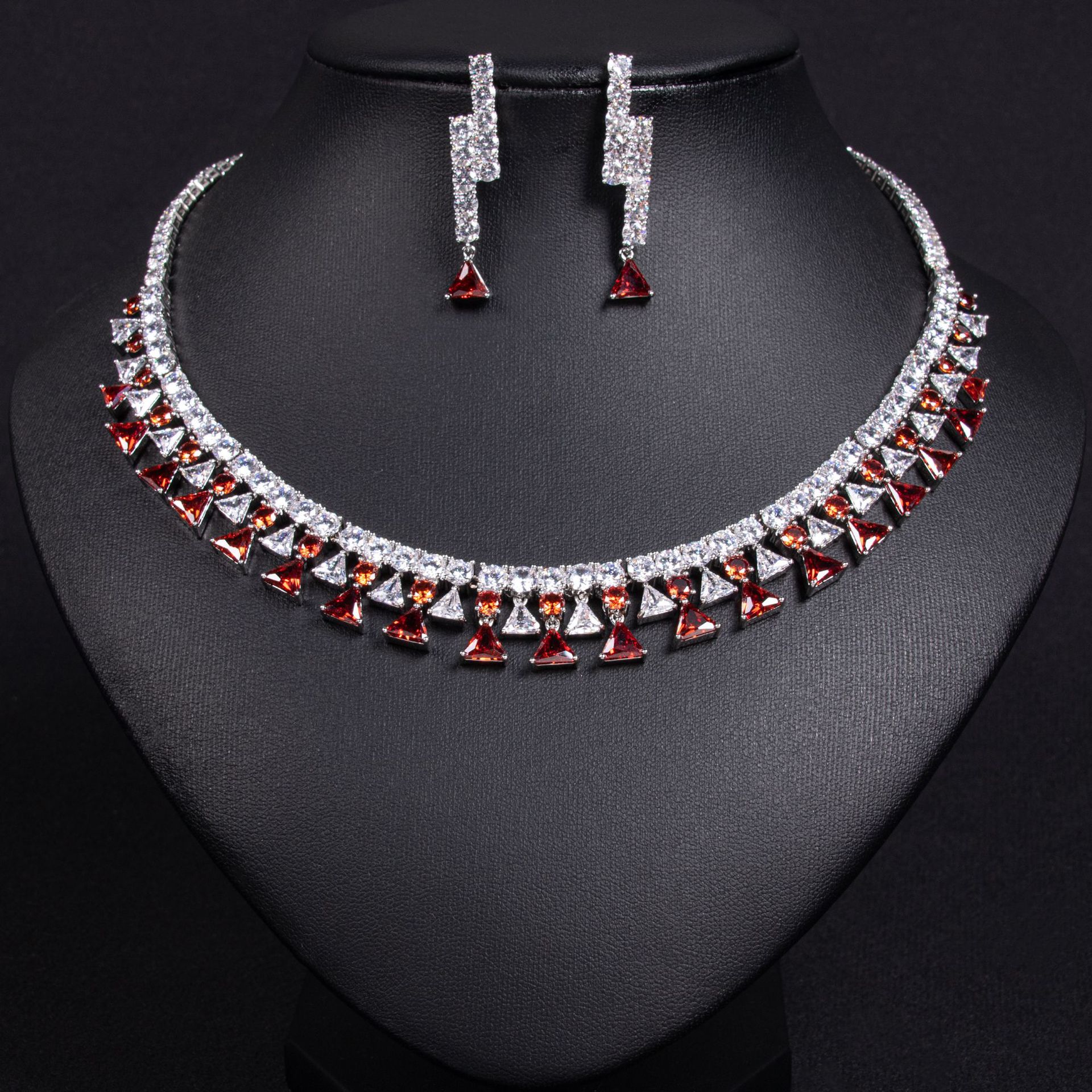 Zircon jewelry set
